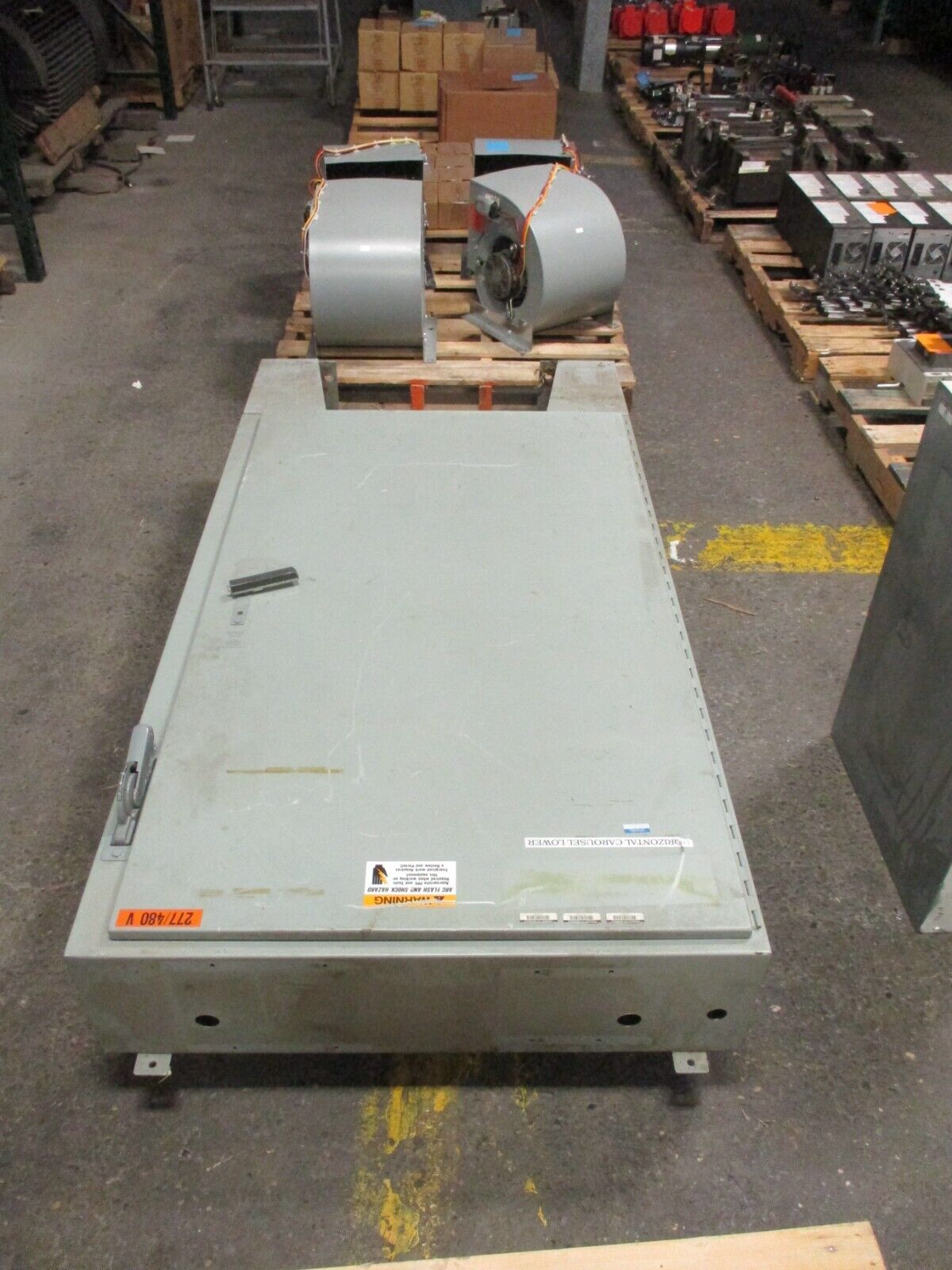 Hoffman Type 12, 13 Enclosure A-60AB3810LP 60"x38"x10" Used.