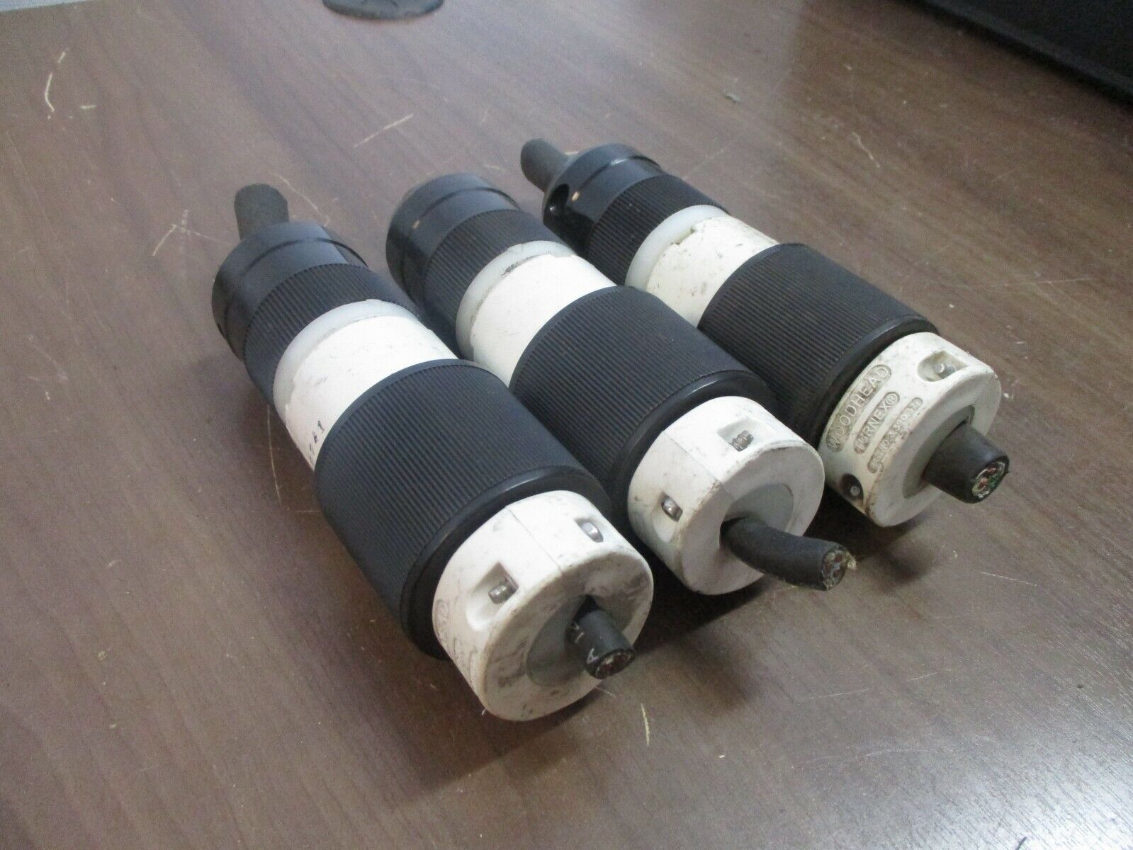 Marinco / Woodhead Plug & Connector Set Nema L6-30 30A 250V *Lot of 3* Used