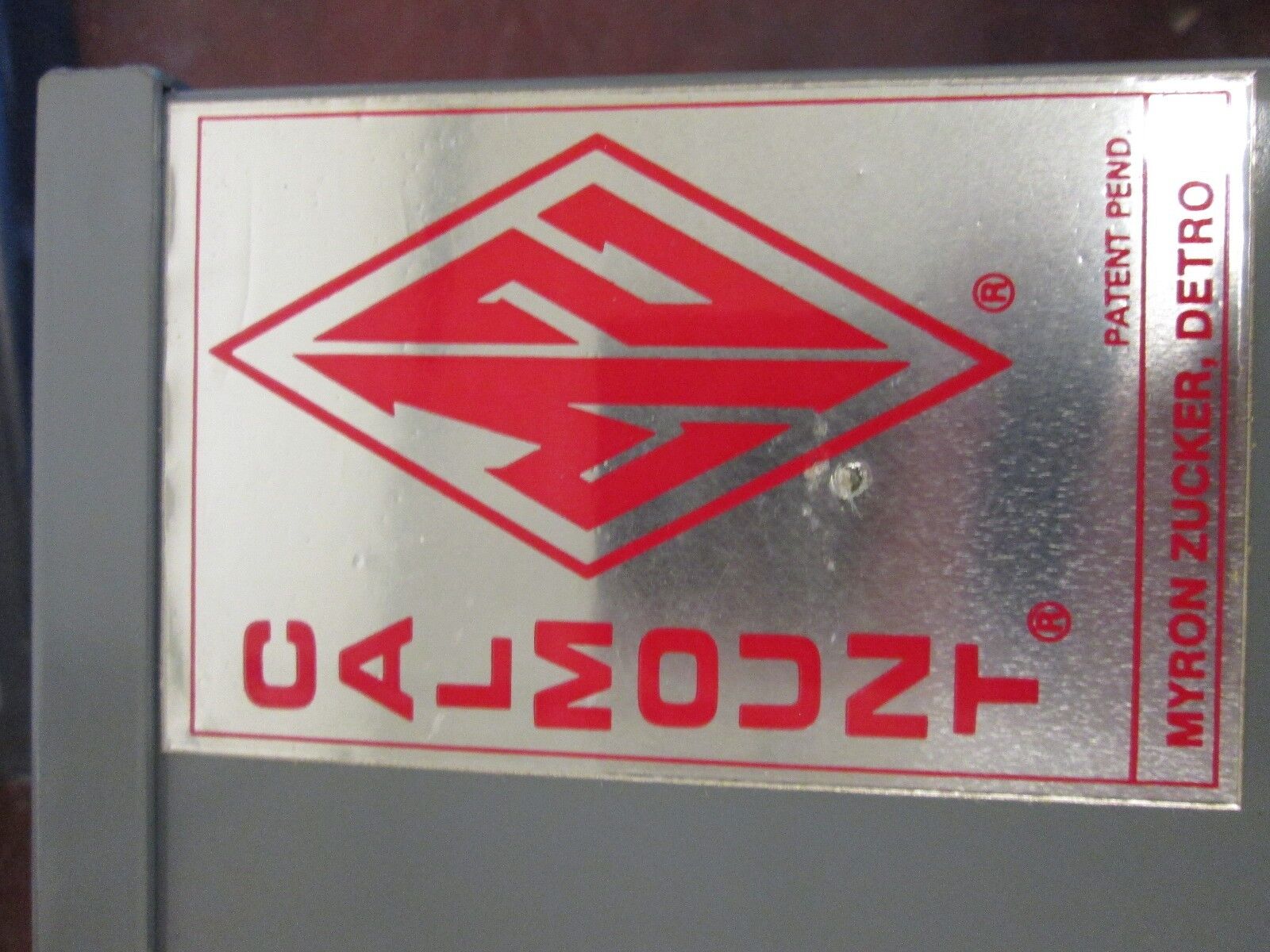 Calmount Drymount Power Capacitor KID43004-3 4 KVAR 480V 60Hz 3Ph Used