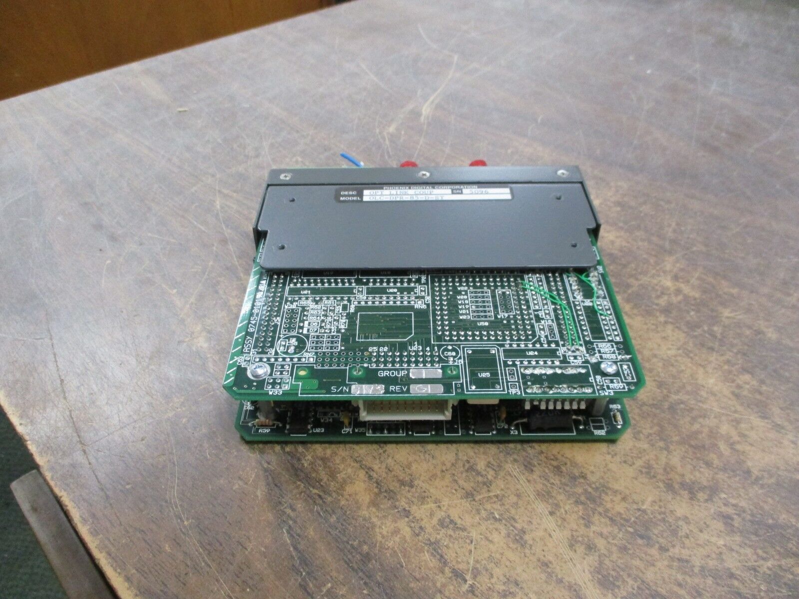 Phoenix Digital Optical Link Coupling Module OLC-DPR-85-D-ST Used