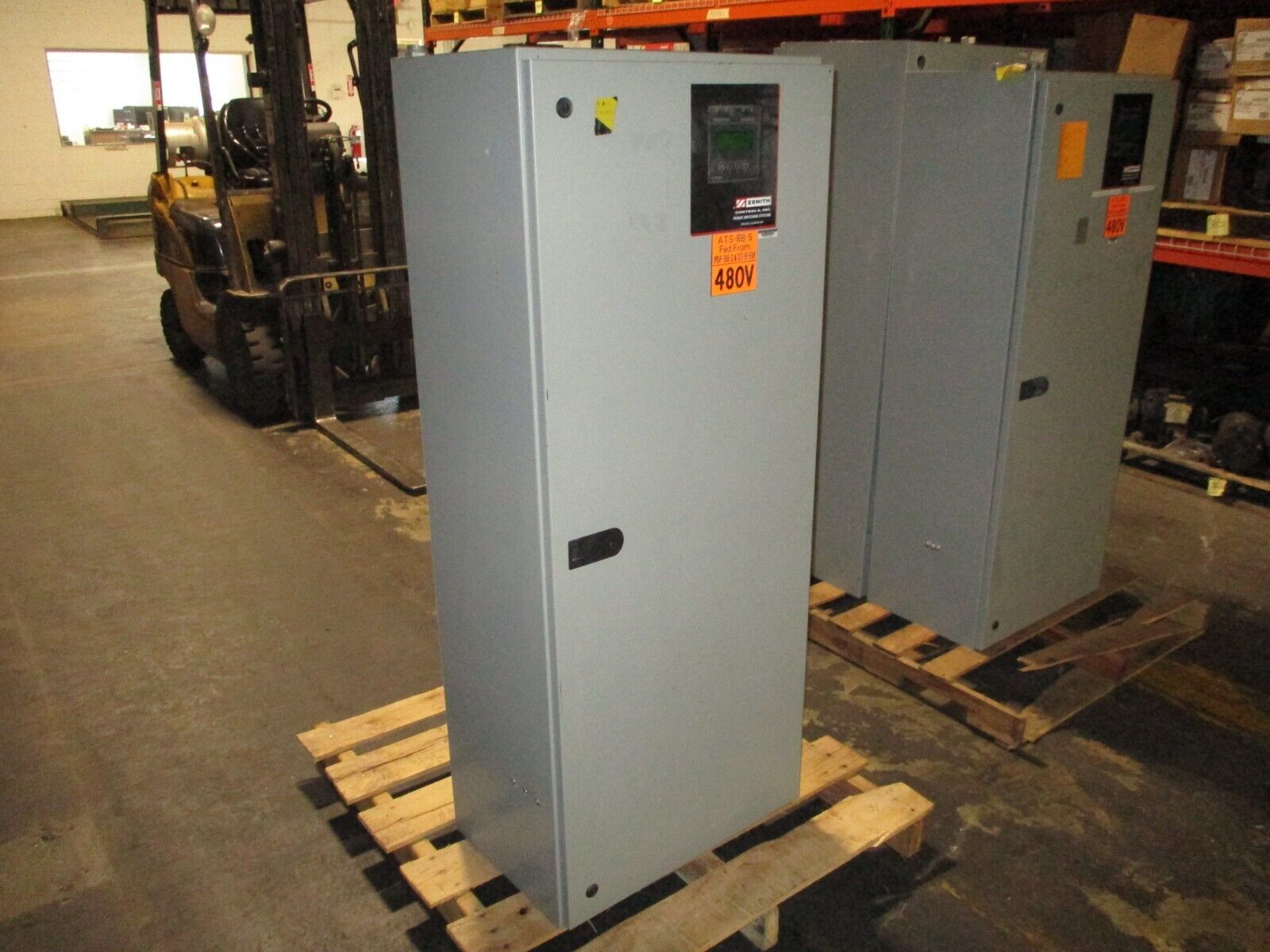 Zenith Automatic Transfer Switch ZTSL40EC-7 400A 277/480V 3Ph 60Hz Used