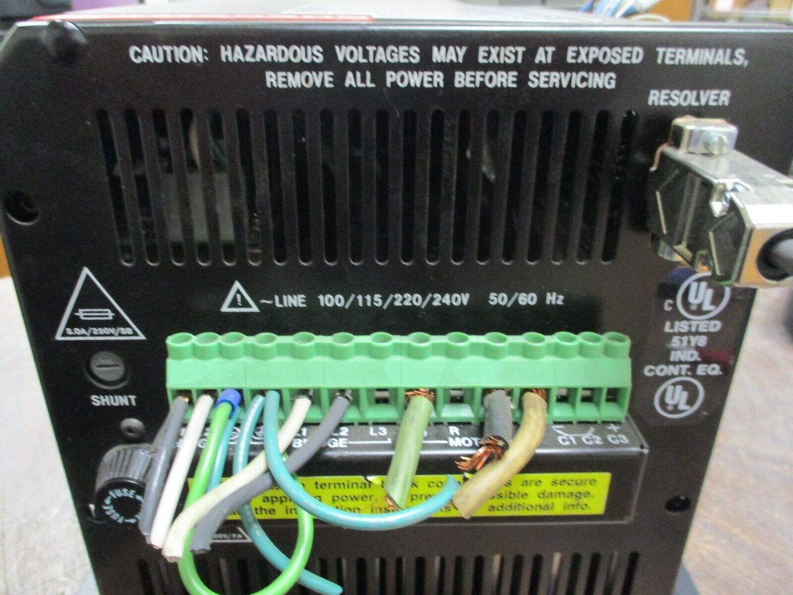 Emerson Positioning Servo Drive FX-6120 Used