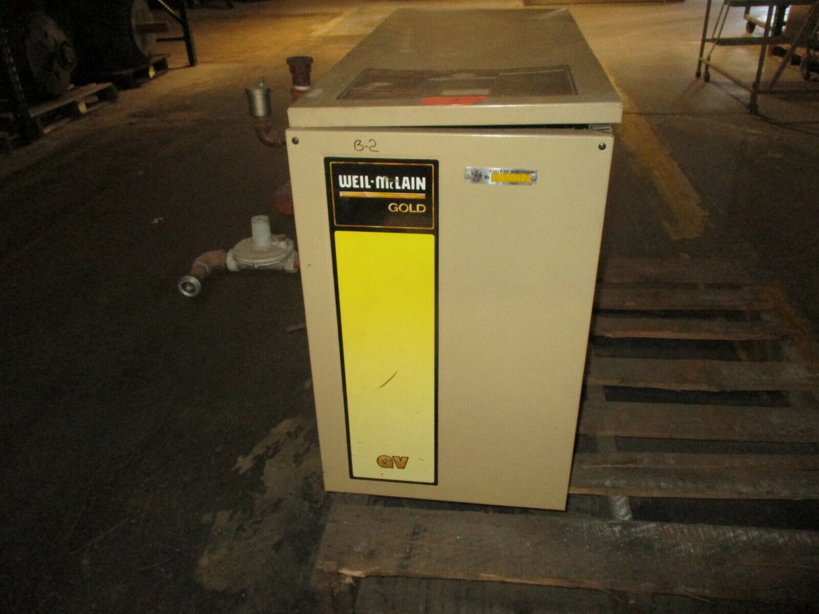 Weil-Mclain Natural Gas Boiler GV-6 Series 2 Input: 175,000 BTU 50PSI 120V 12A