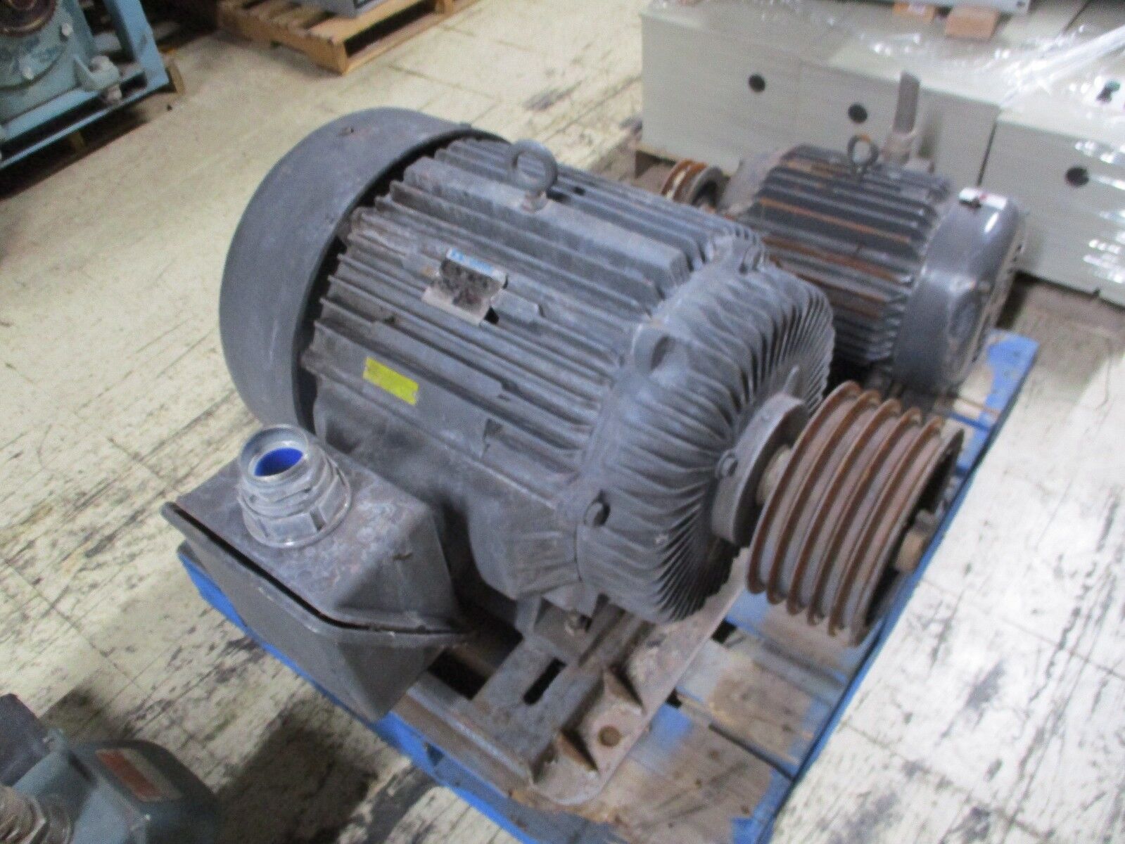 Marathon AC Motor 2F 405TTFS7260AN W 75HP 1800RPM FR: 405T ENCL: TEFC 460V Used
