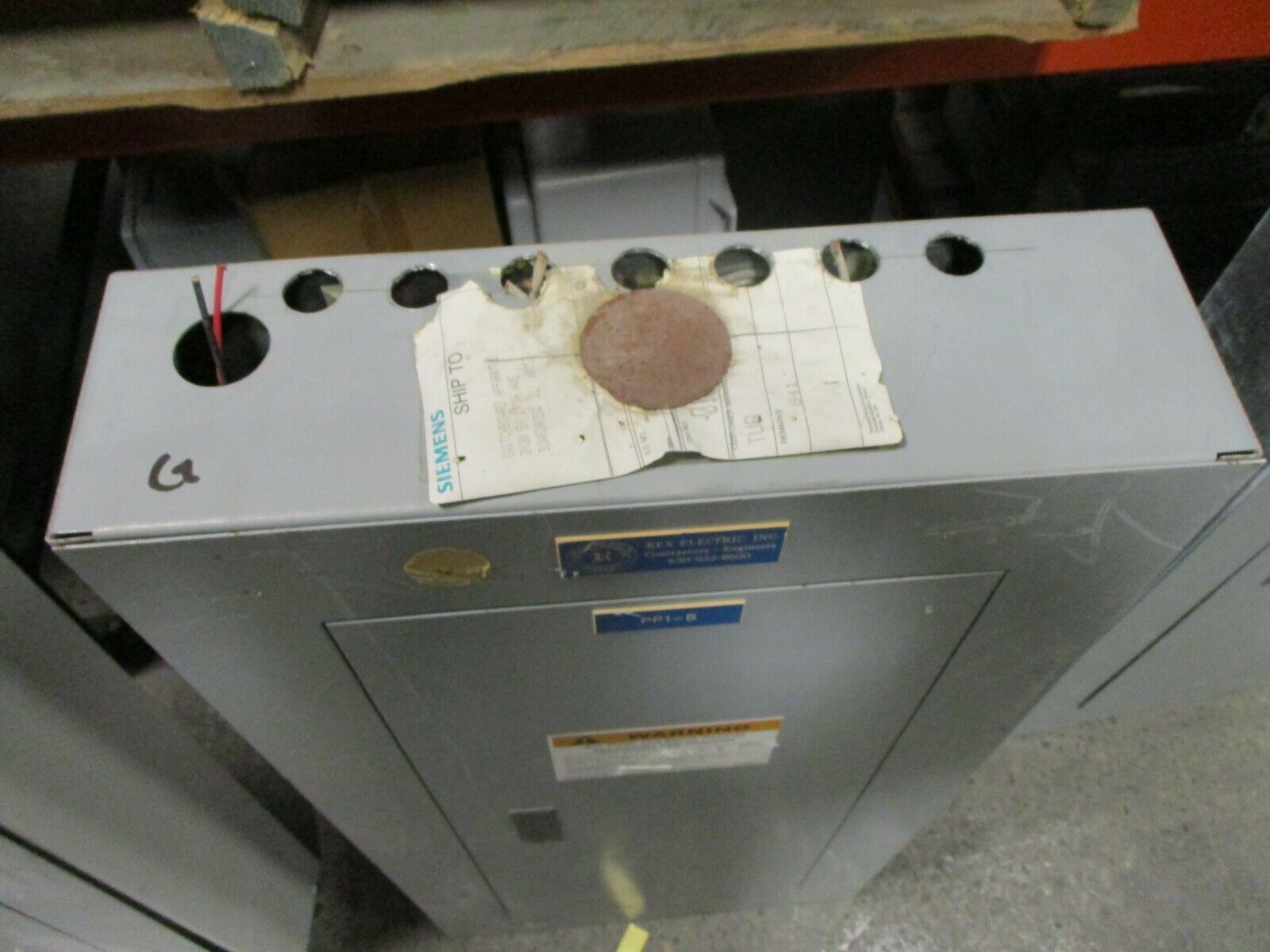 Switchboard Apparatus Main Breaker Circuit Breaker Panel 960784 200A Max 208/120