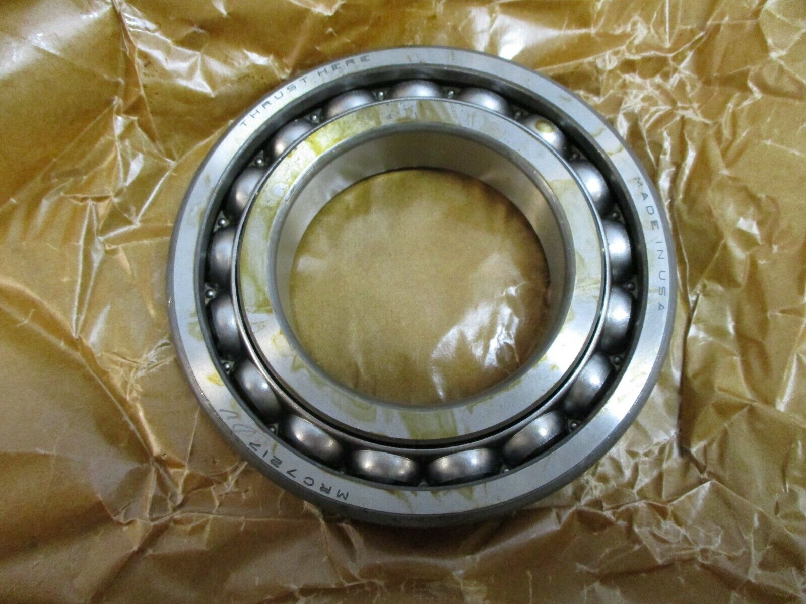 MRC Angular Contact Ball Bearing 7217DU New Surplus