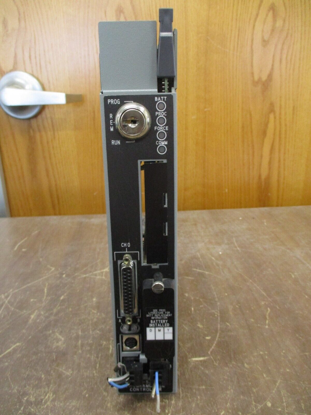 Allen-Bradley PLC-5/20 Processor Module 1785-L20B Ser. C F/W Rev. C Used