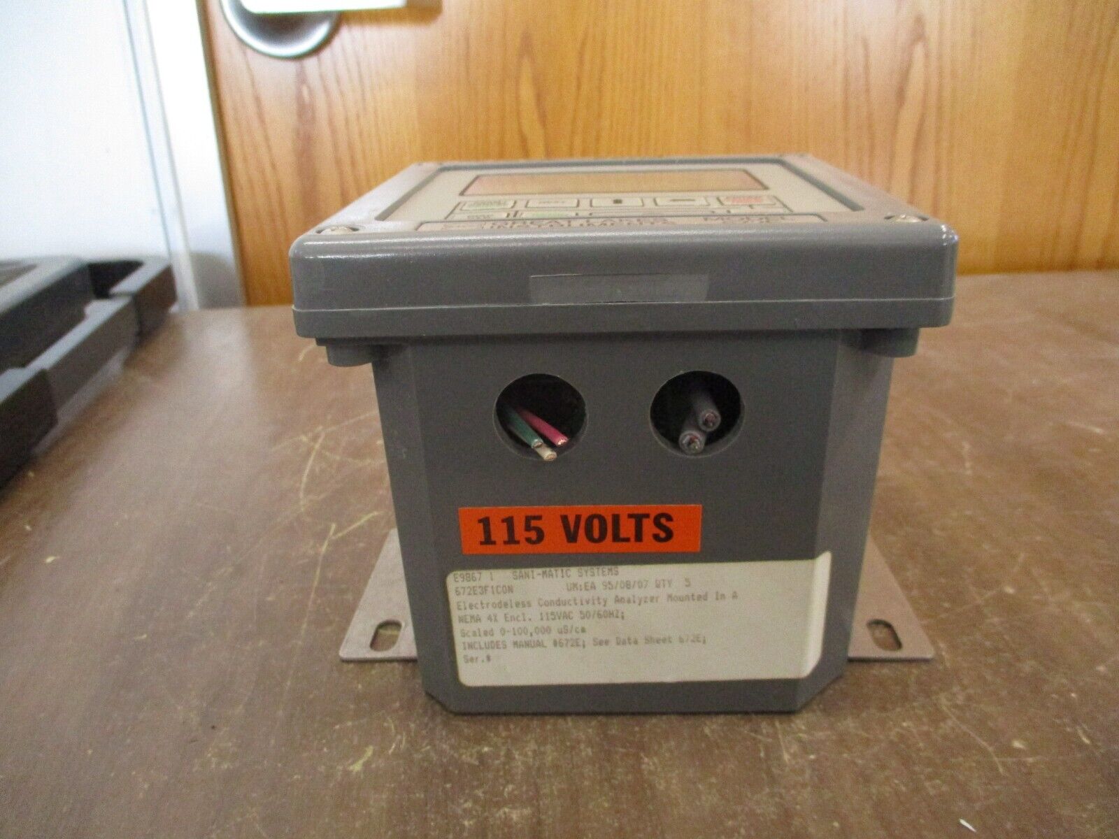 Great Lakes Instruments Model 672E Conductivity Analyzer 672E3F1C0N 115V 50/60Hz