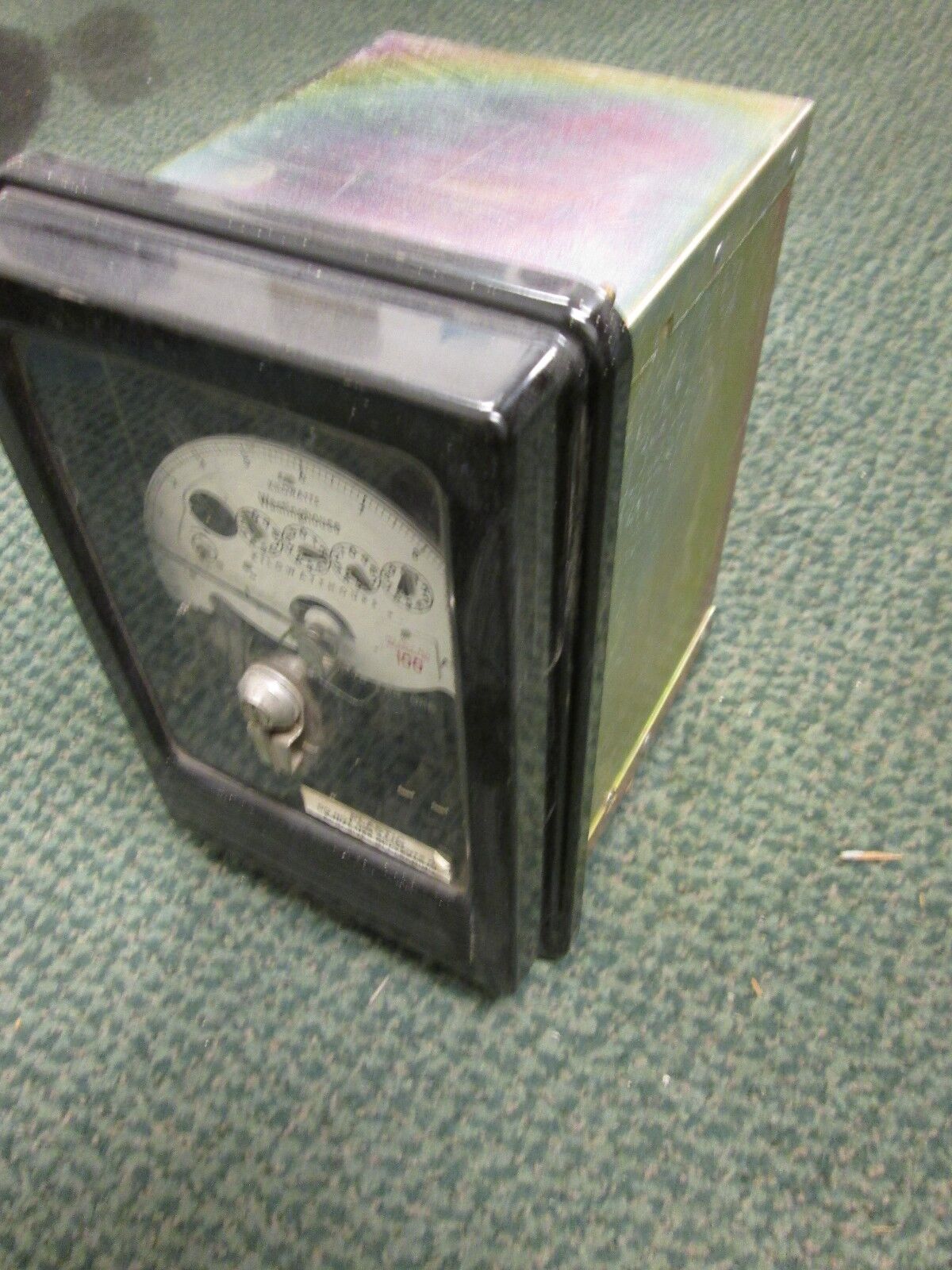 Westinghouse Kilowatt Meter 20 D5B-2FM 129V 3W Used