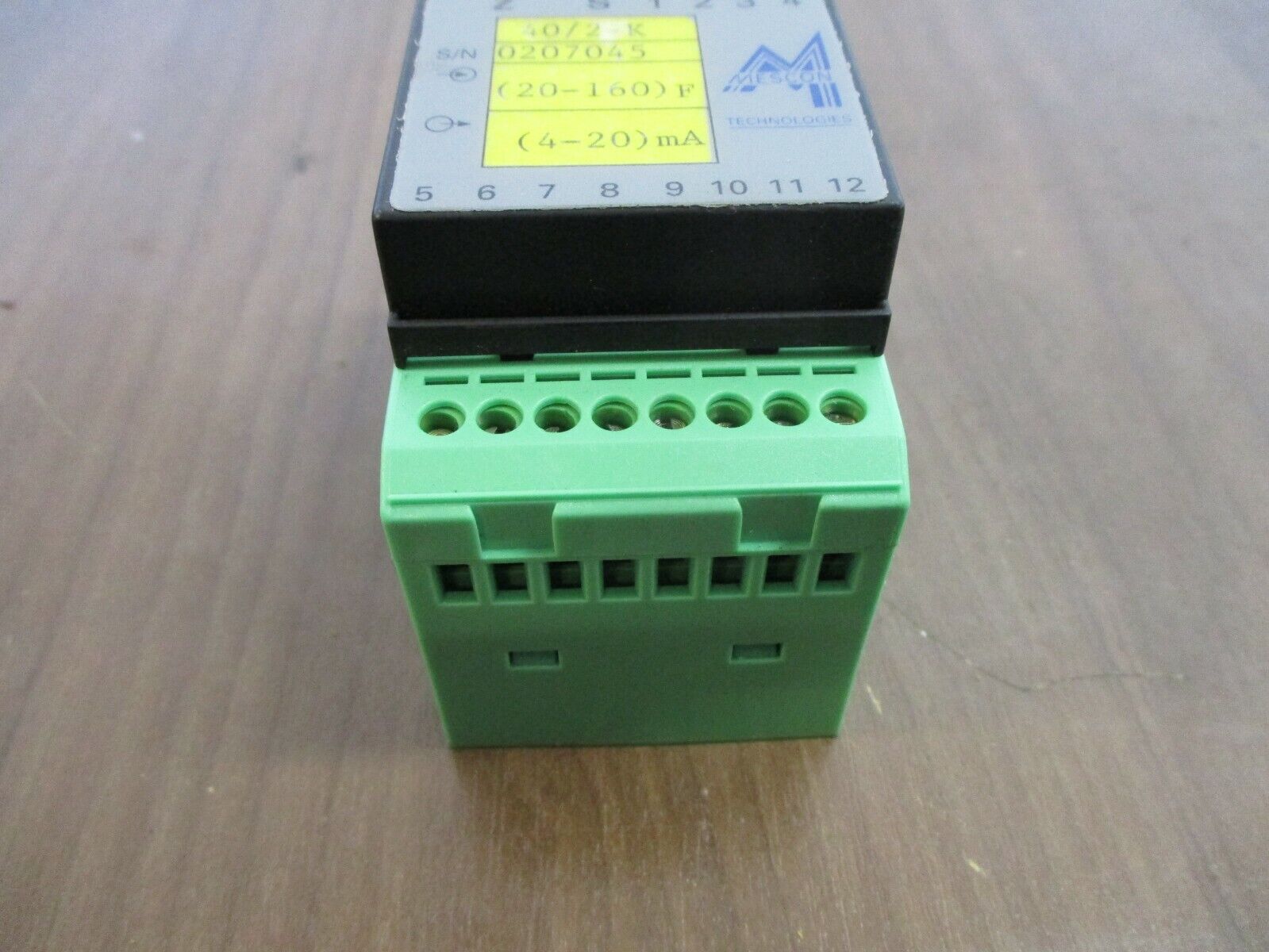 Mescon Transmitter P40 4-20mA 20-160°F Used