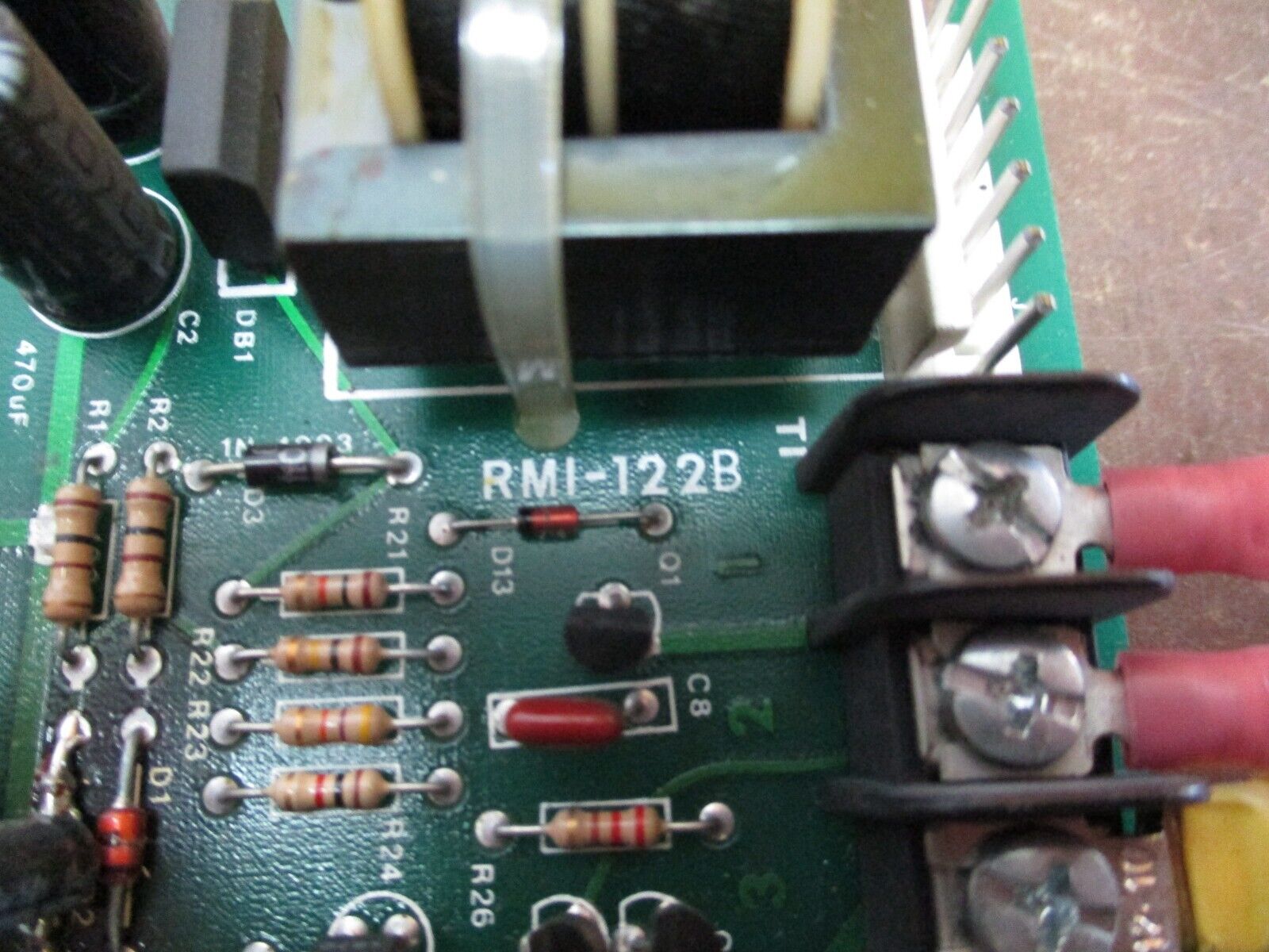 White Data Systems Motor Control Board RMI-122B Used