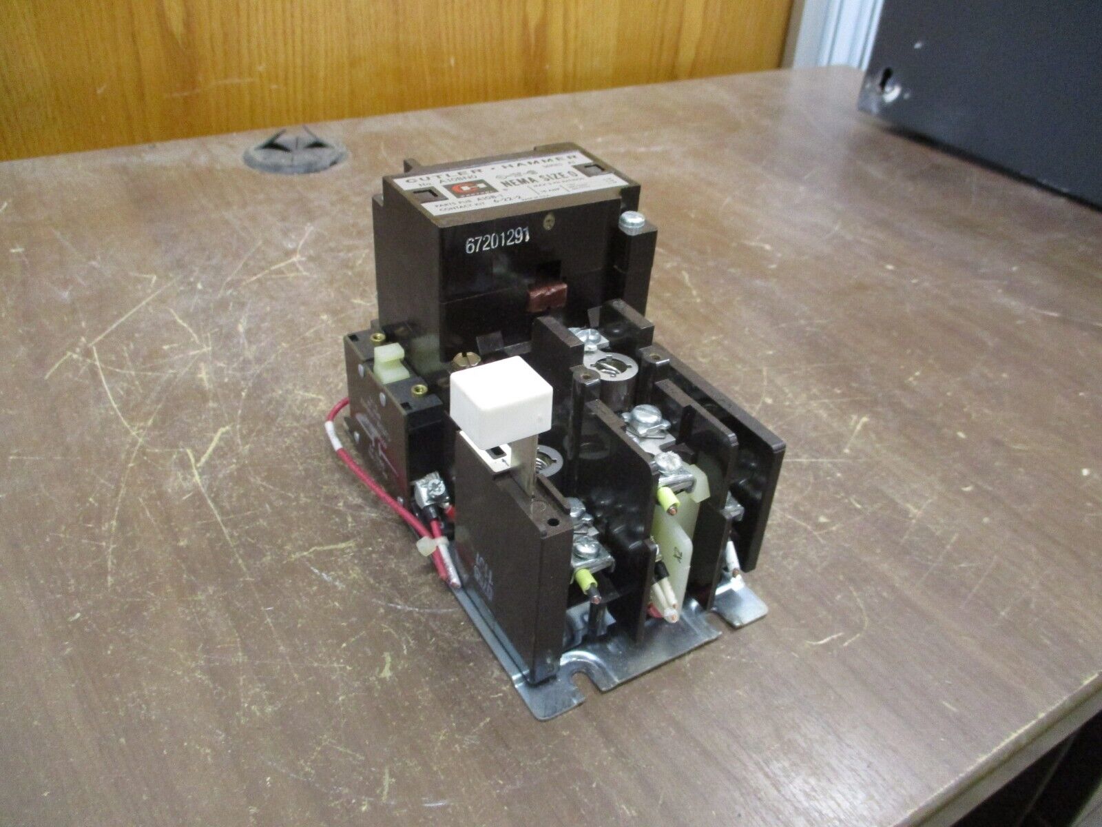 Cutler-Hammer Size 0 Starter A10BN0 Ser. A1 120V Coil 18A Used