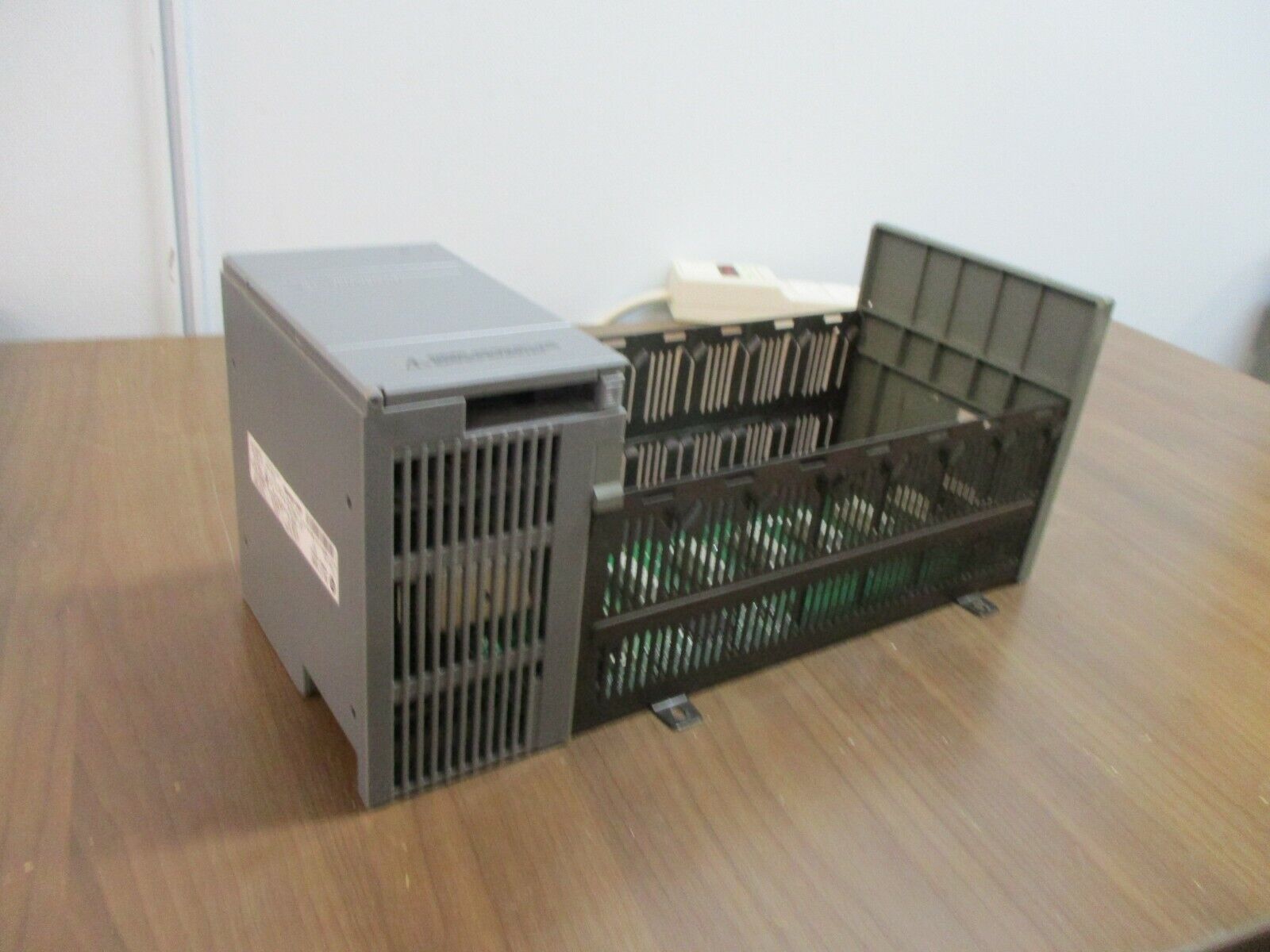 Allen-Bradley SLC 500 PLC Rack w/ Power Supply 1746-A7 / 1746-P2 Ser. A 7-Slot