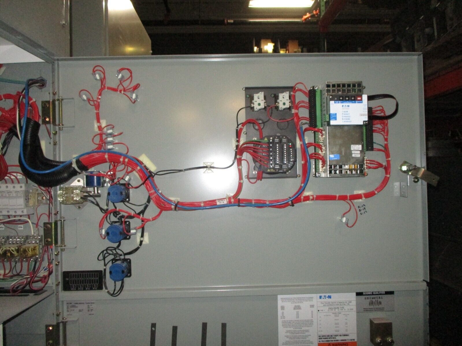 CAT / Eaton Bypass Isolation Automatic Transfer Switch BIC8C3X30800XSU 800A Used