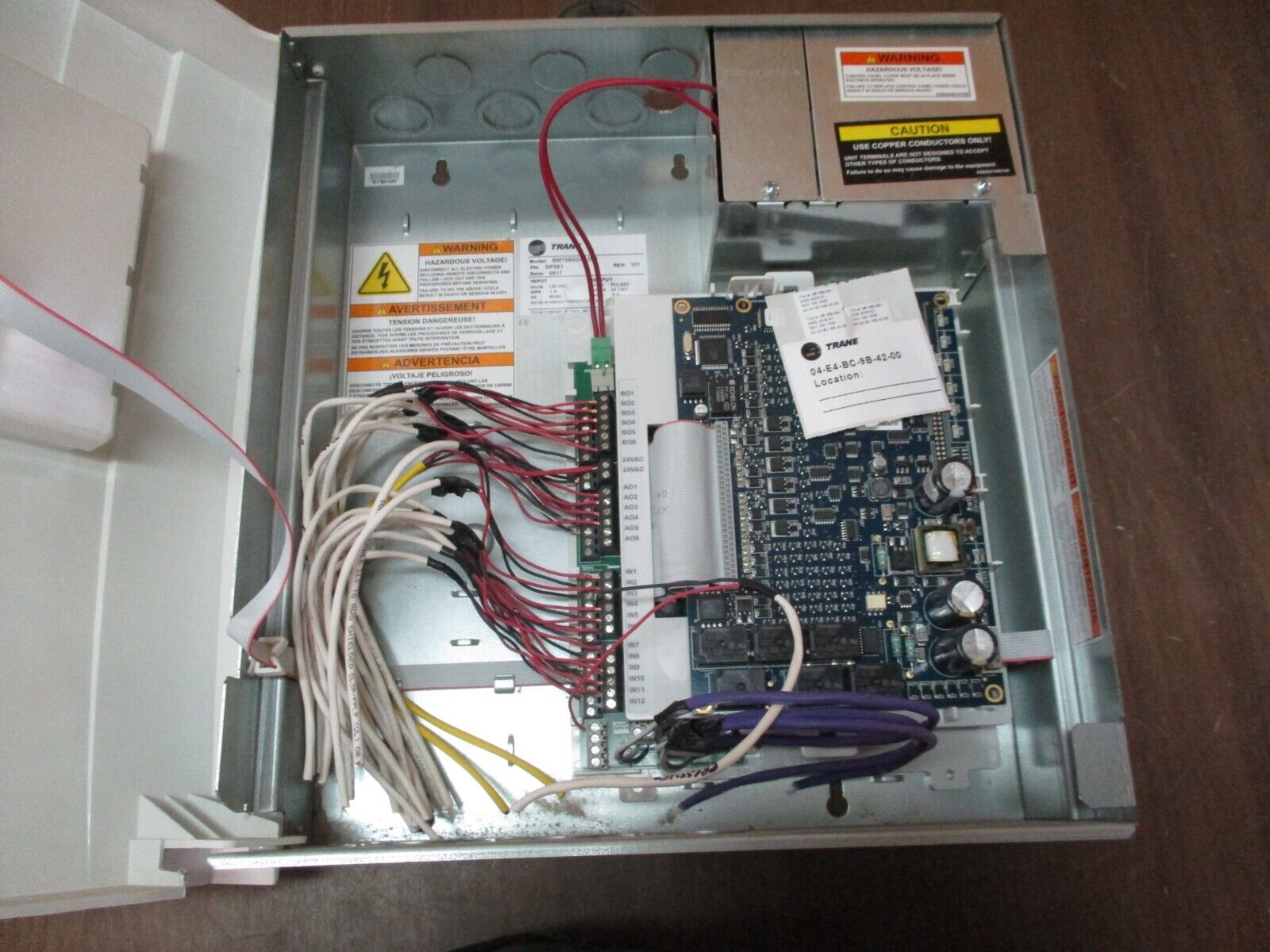 Trane MP581 Tracer Summit Programmable Controller BMTM000AAD01 Rev. 101 Used