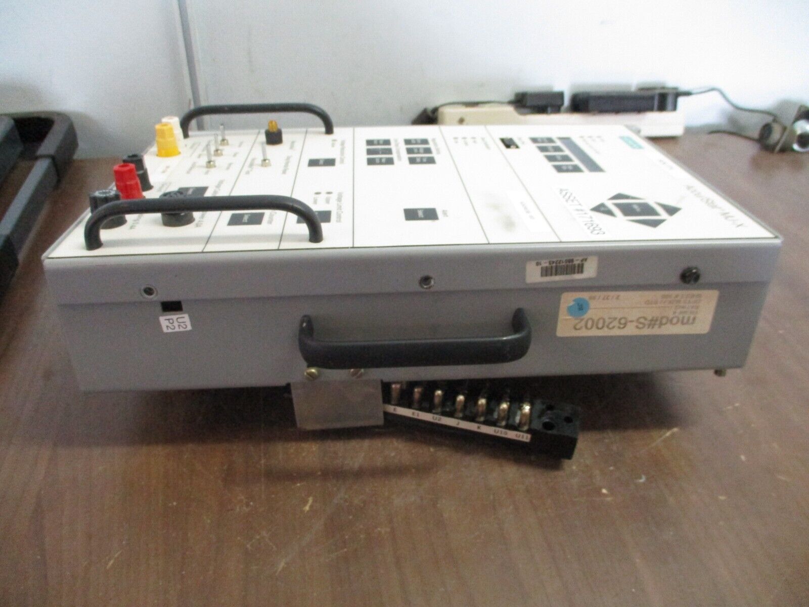Siemens Accu/Stat MJ-X Voltage Regulator Control Panel S-62002 Used