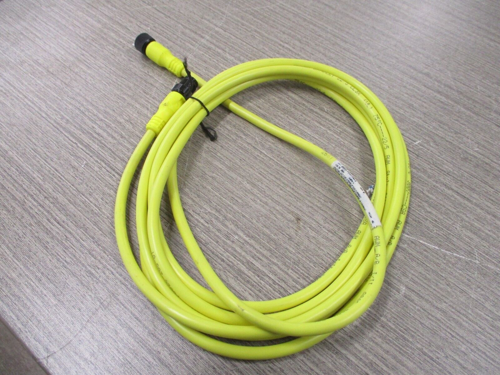 Allen-Bradley QD Cordset 889D-F5ACDM-3 Ser. B 5 Pin 3 Meter DC Micro New Surplus