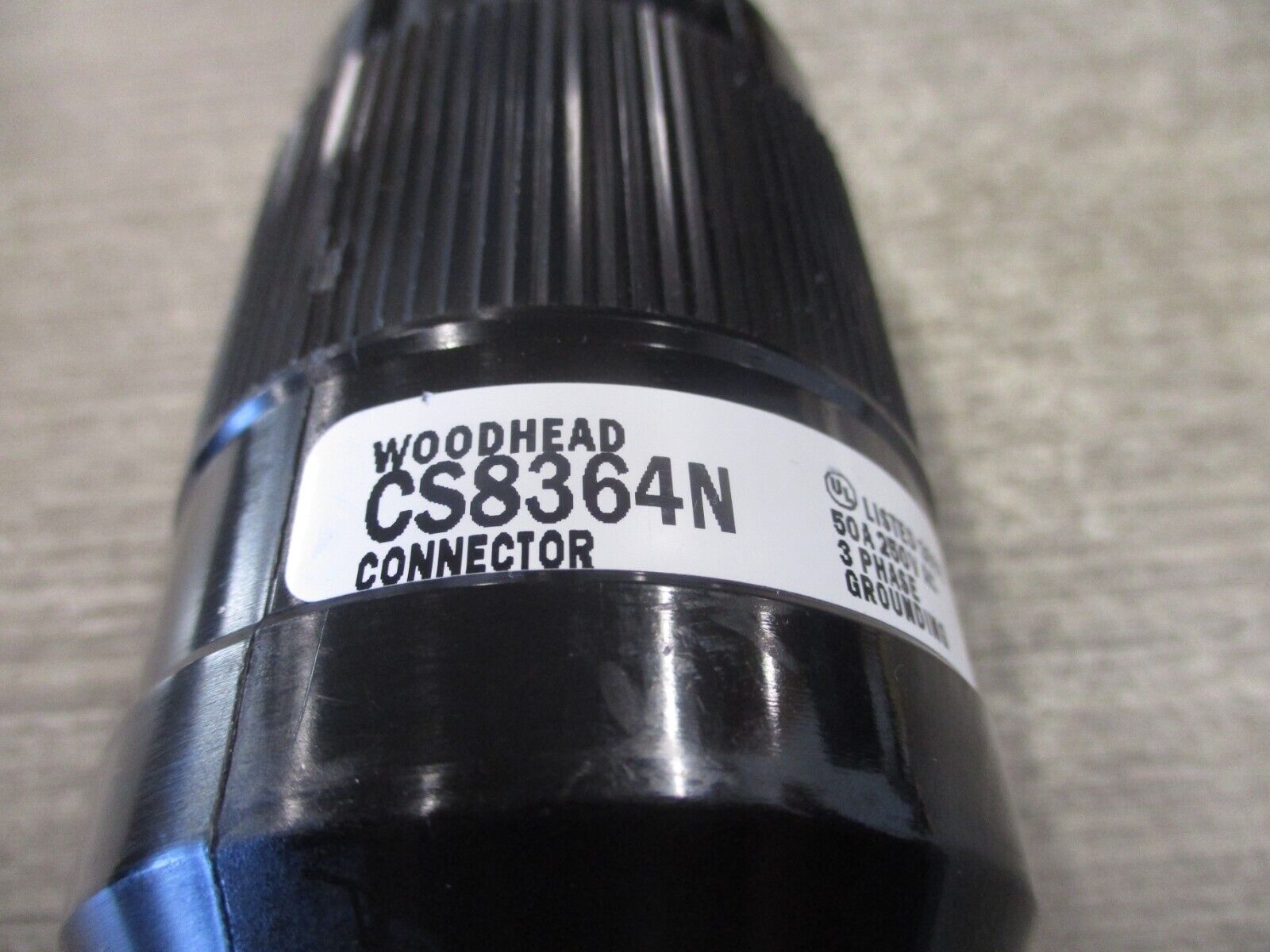 Woodhead Connector CS8364N 50A 250V 3Ph Used