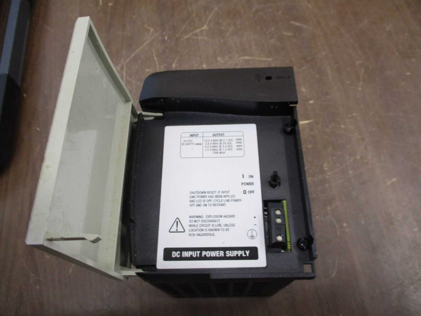 Allen-Bradley ControlLogix 24VDC Power Supply 1756-PB75 Ser. B Used