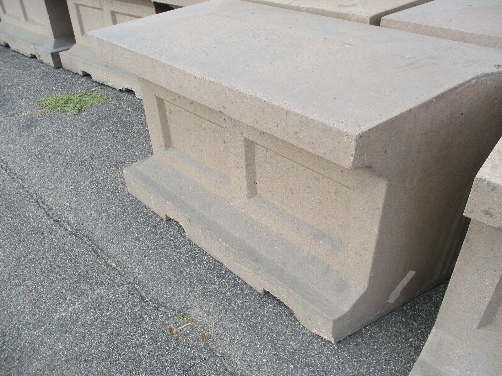 Petersen Decorative Concrete Security Barriers 4.5-5' Long 30"Wide 34" Tall Used