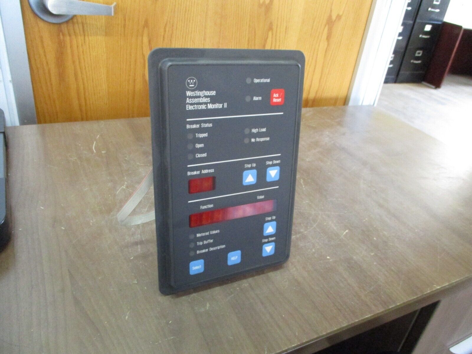 Westinghouse Assemblies Electronic Monitor II 2D78548G04 w/ PONI Module Used
