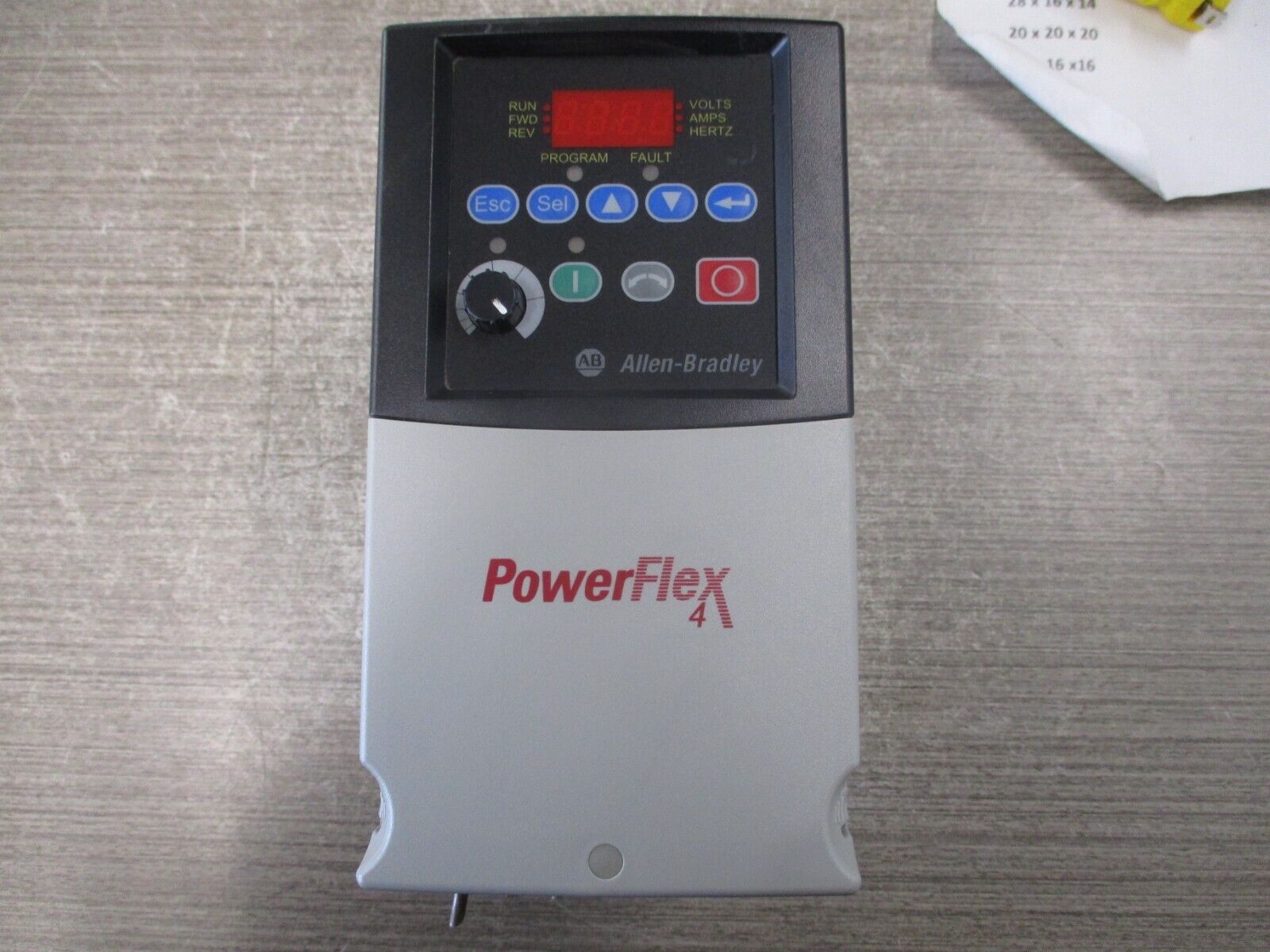 Allen-Bradley PowerFlex 4 AC Drive 22A-D8P7N104 5HP 3Ph