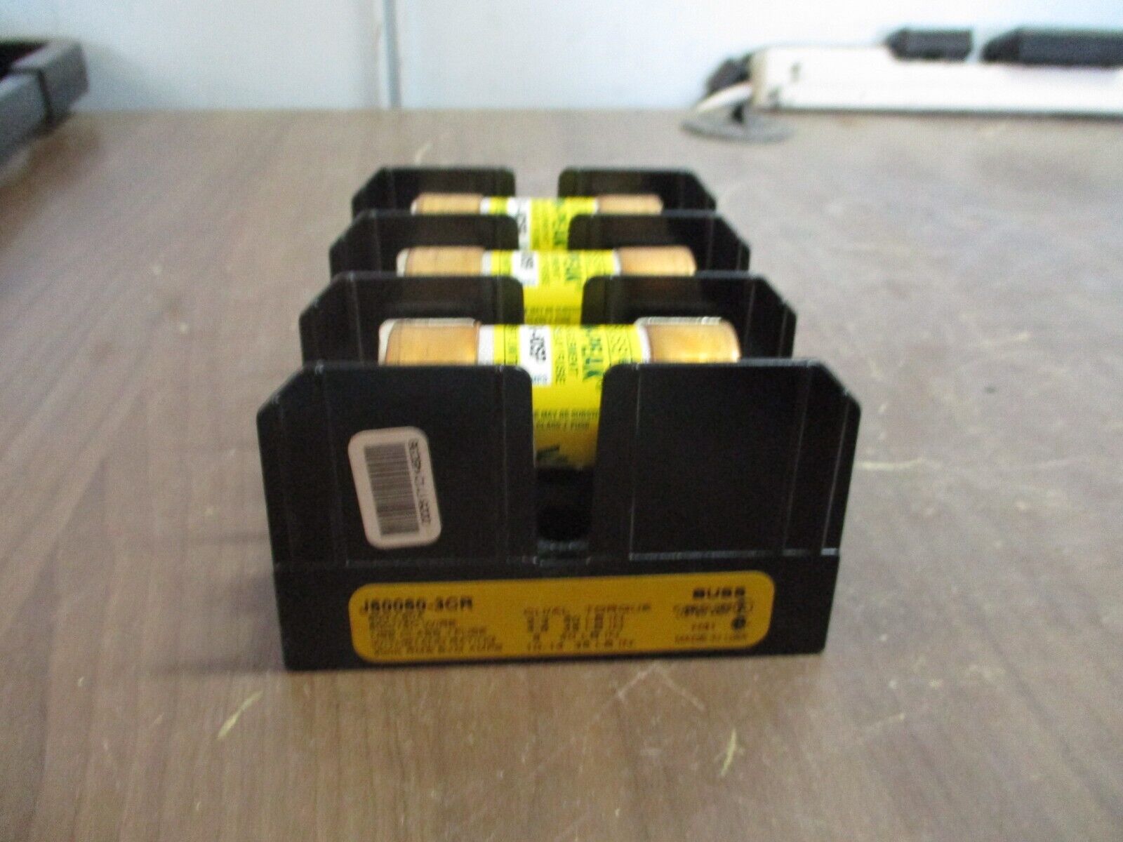 Buss Fuseholder J60060-3CR 60A 600V 3P w/ (3) 60A Fuses Used
