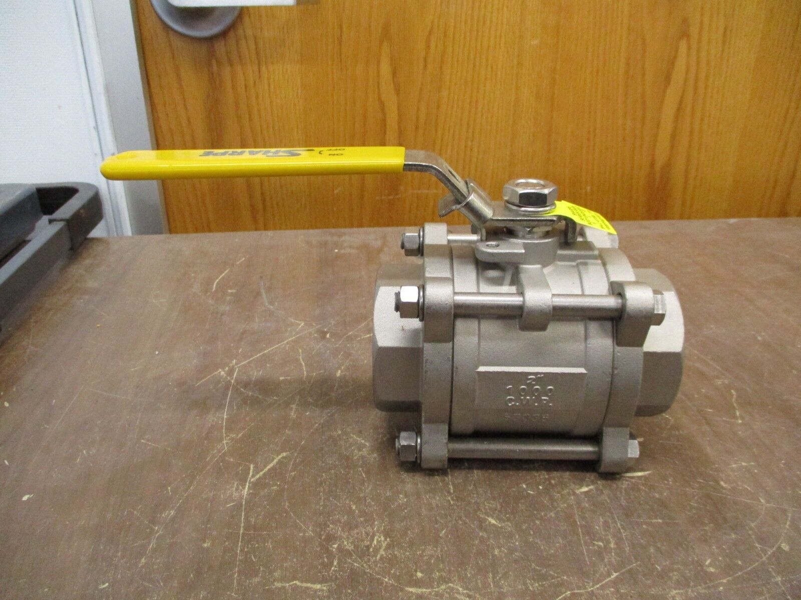 Sharpe Series 53036 Stainless Steel Ball Valve SV53036TE024 Size: 2 1/2" Body: 6
