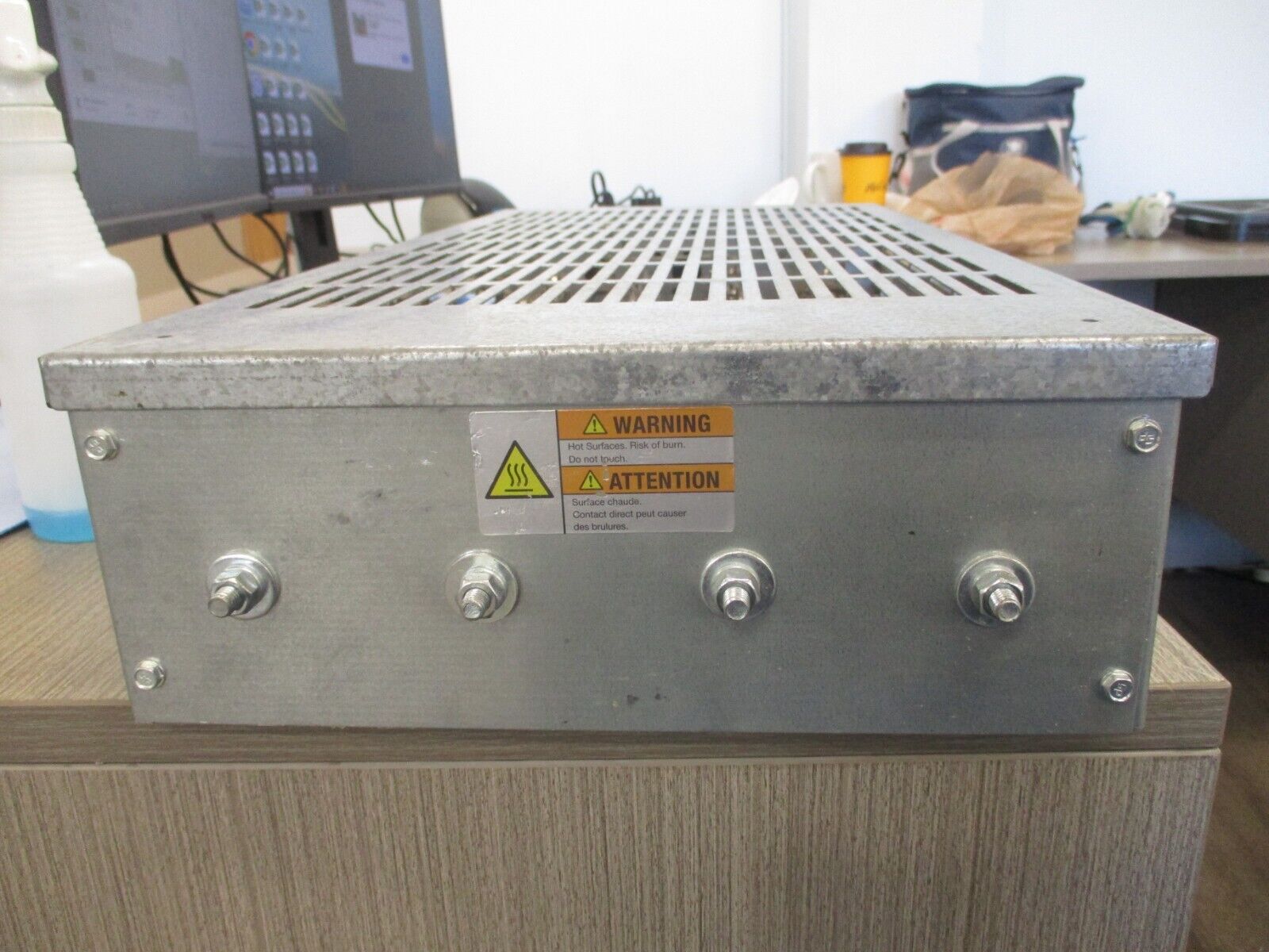 Hubbell Powerohm Braking Resistor PF32R4K80 4800W 32.0 Ohms *No Cover Screws*