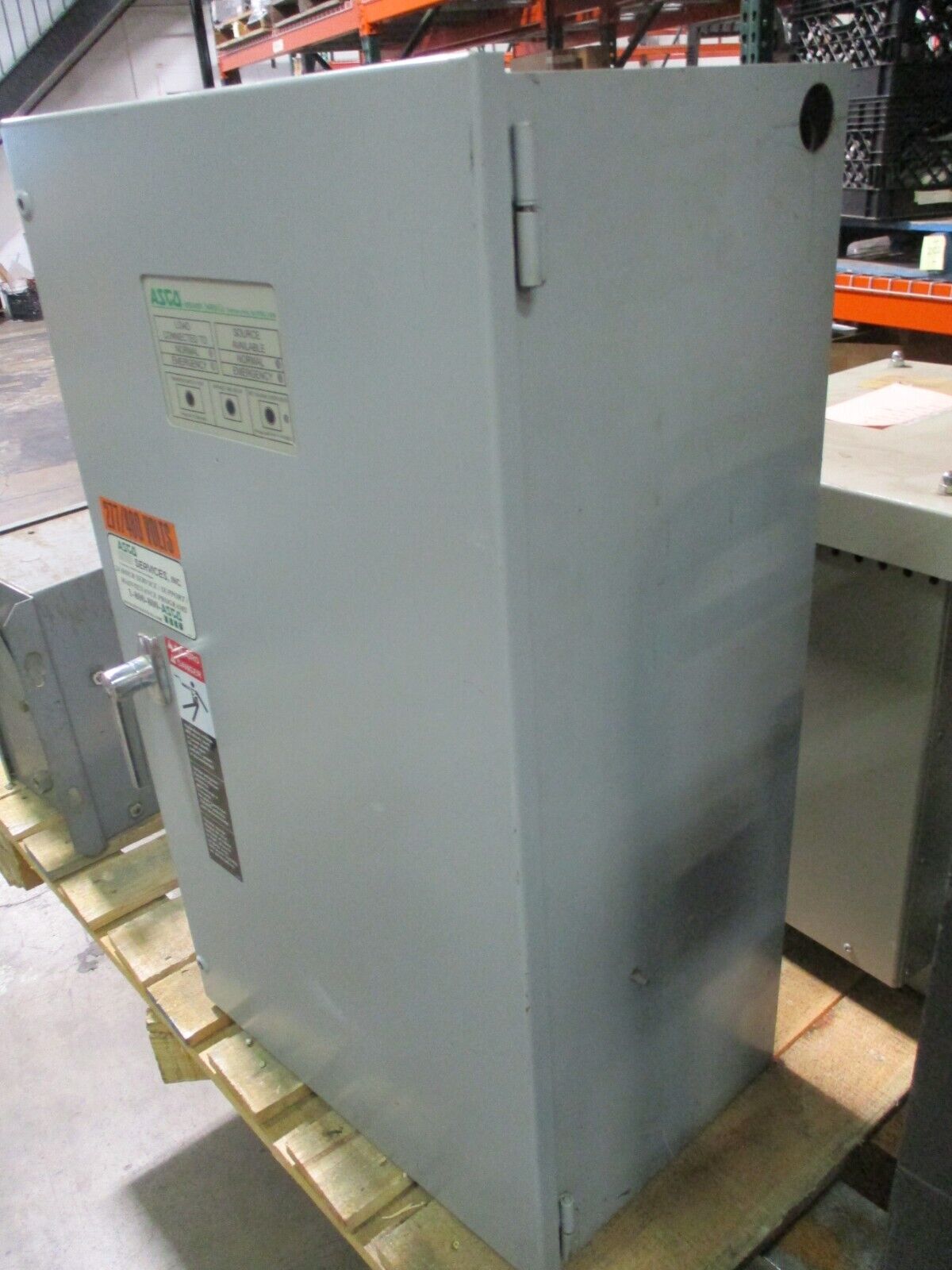 Asco Series 300 Automatic Transfer Switch A300310491XC 104A 480V 60Hz 3Ph Used