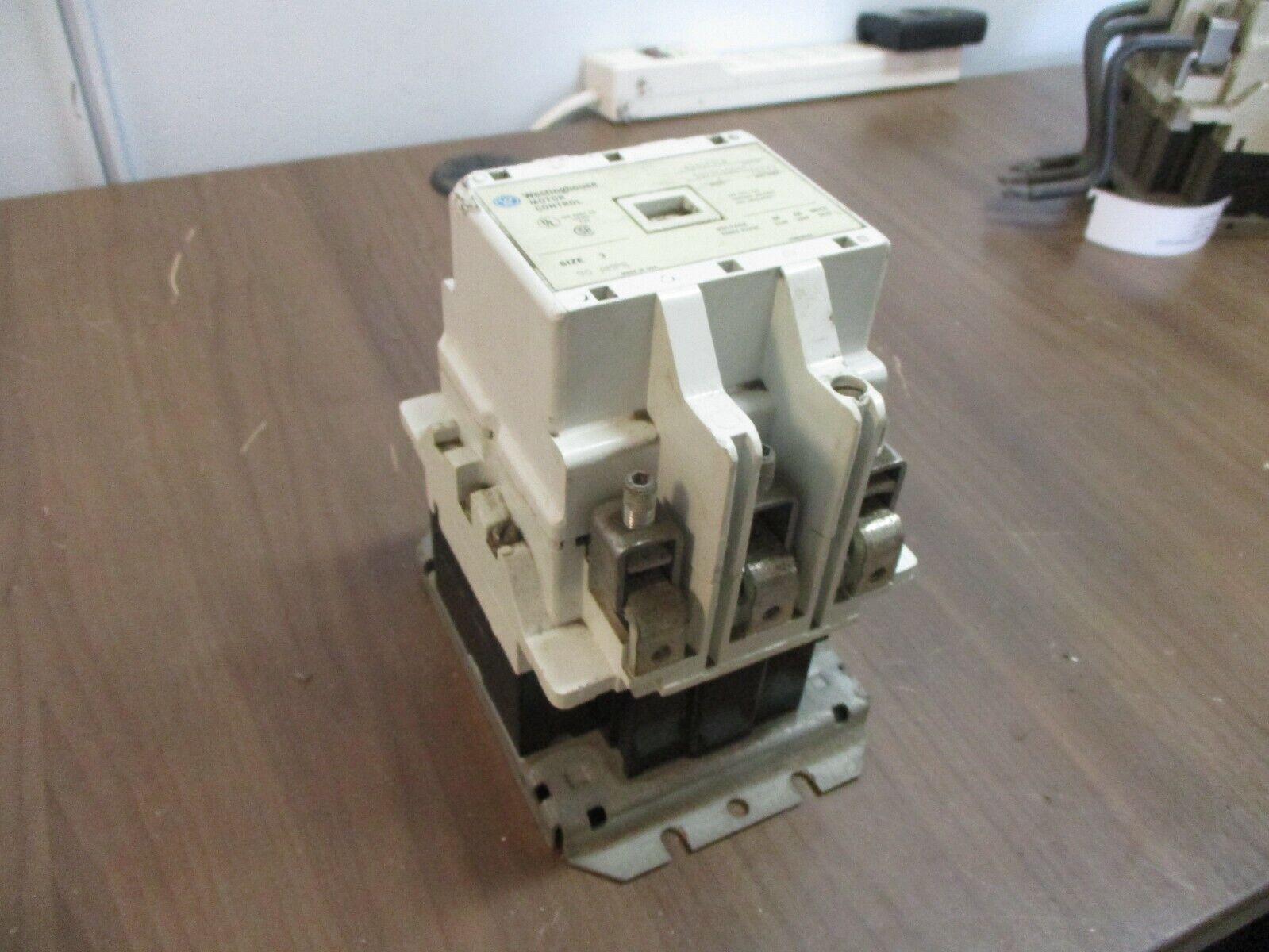 Westinghouse Size 3 Contactor A201K3CA 120V Coil 90A *Chipped Corner* Used