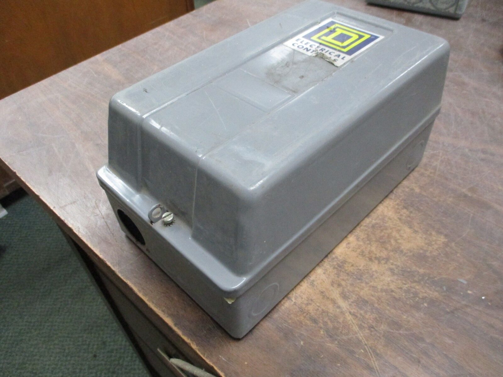 Square D Enclosed Lighting Contactor 8903 SMG 4 120V Coil 30A 600V Used