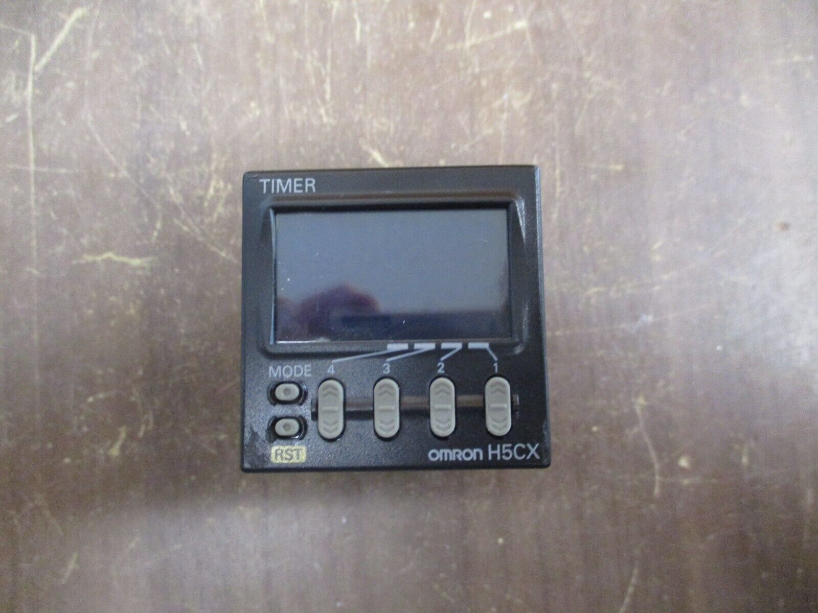 Omron Electronic Timer H5CX-A11D-N Range: 0.001Sec - 9999Hr w/ Base Used