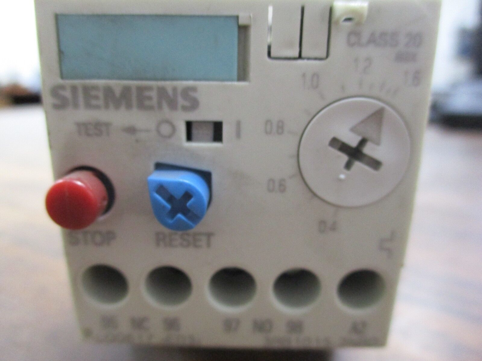 Siemens Solid State Overload 3RB1015-2NB0 Trip: 0.4-1.5A 600V Used