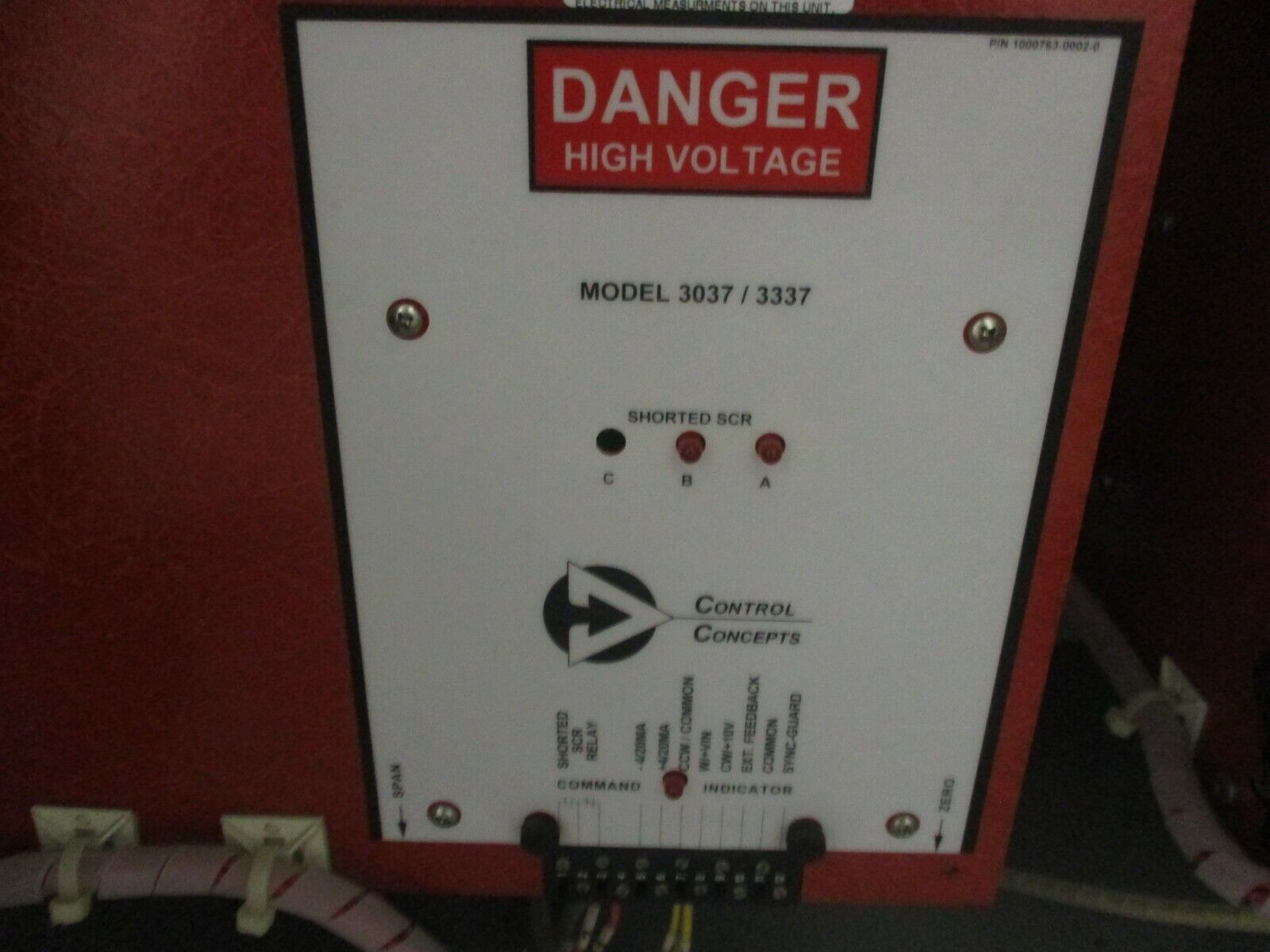 Gaumer Heater Array 04-10784/C16F90N160H4YLTXJWJ 600KW@480V 3Ph Rev. 4 MFD:2004