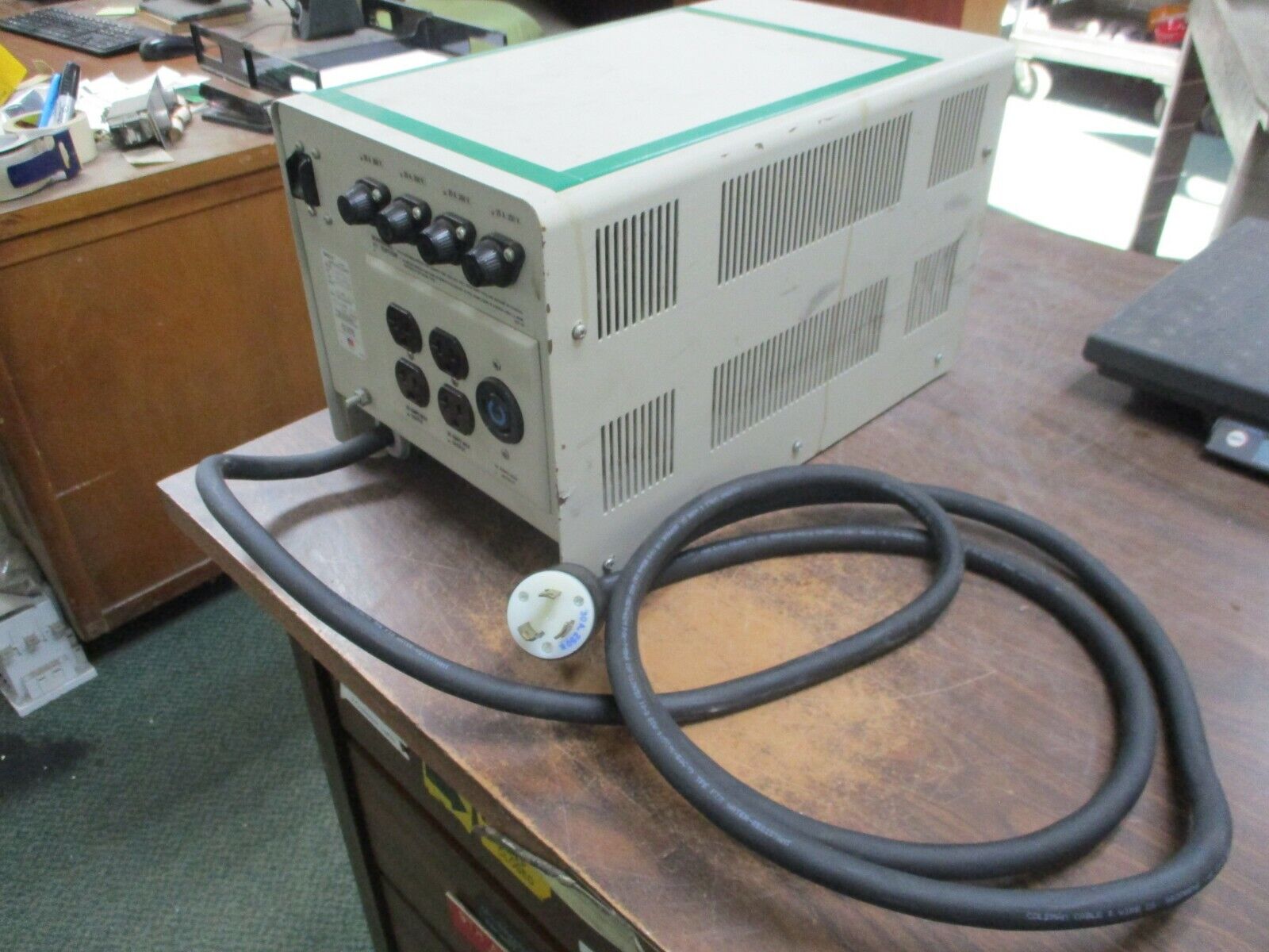 One AC Power Conditioner CC2357 Input:240VAC 24A Used