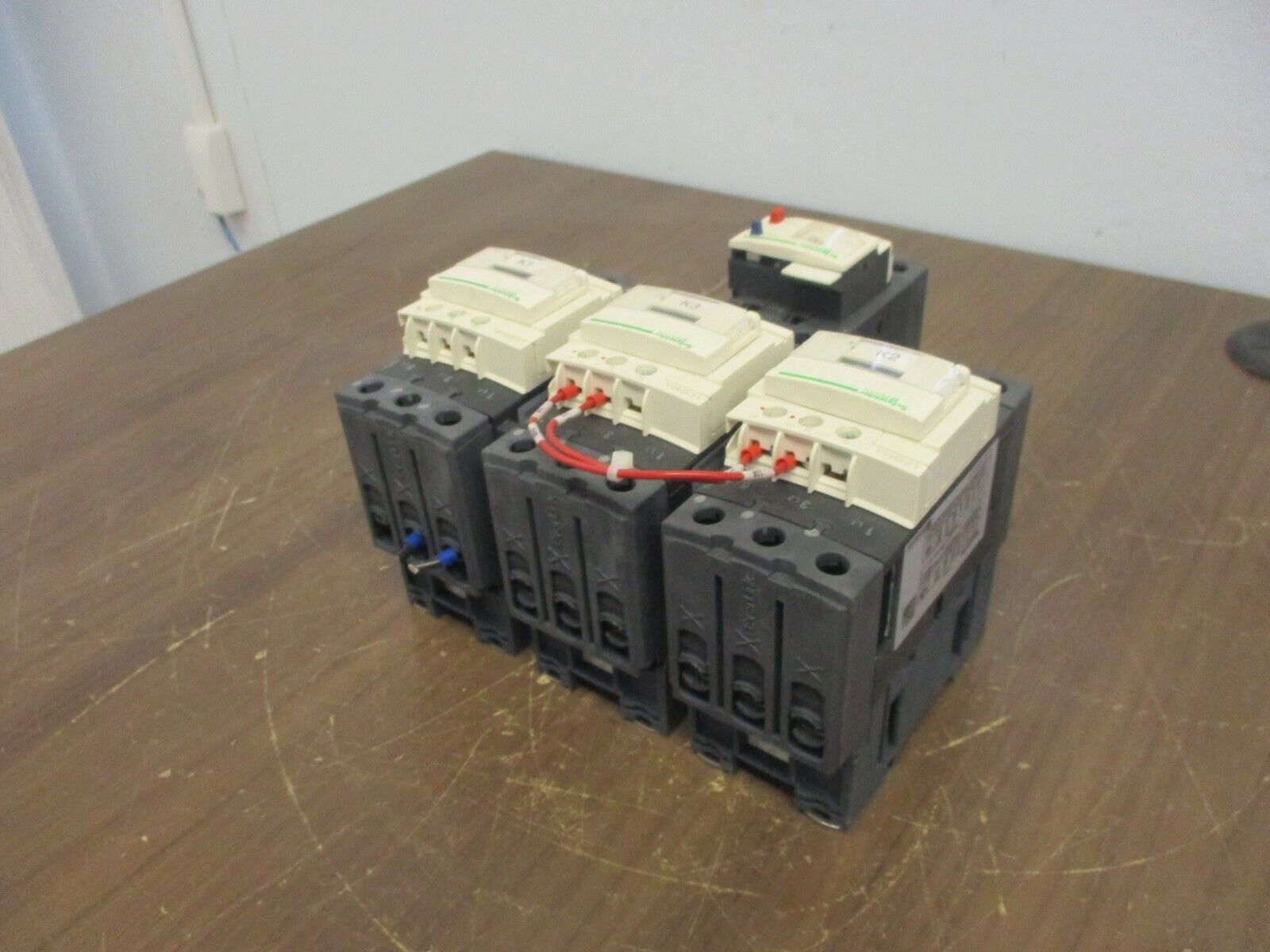 Schneider Electric Starter LC1D50A/LRD365L 120V Coil Trip: 48-65A Used