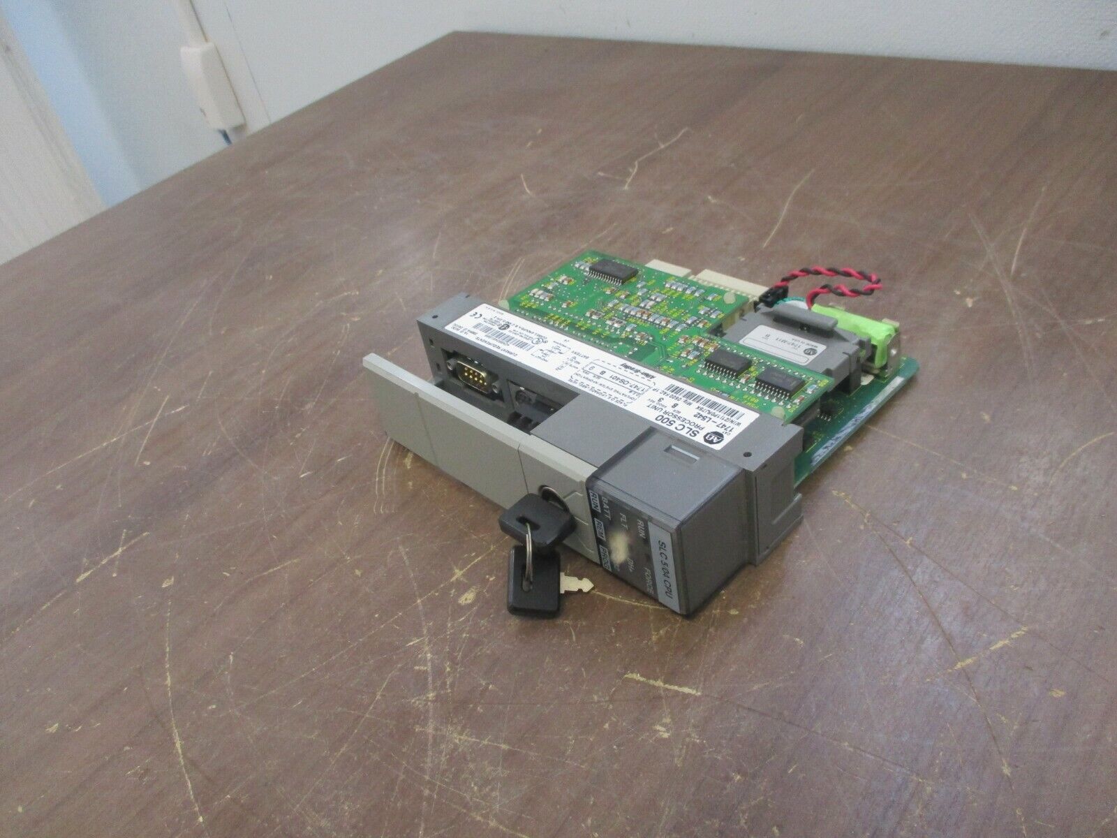 Allen-Bradley SLC 500 Processor Unit 1747-L542 Ser. B Proc. Rev.: 3 Used
