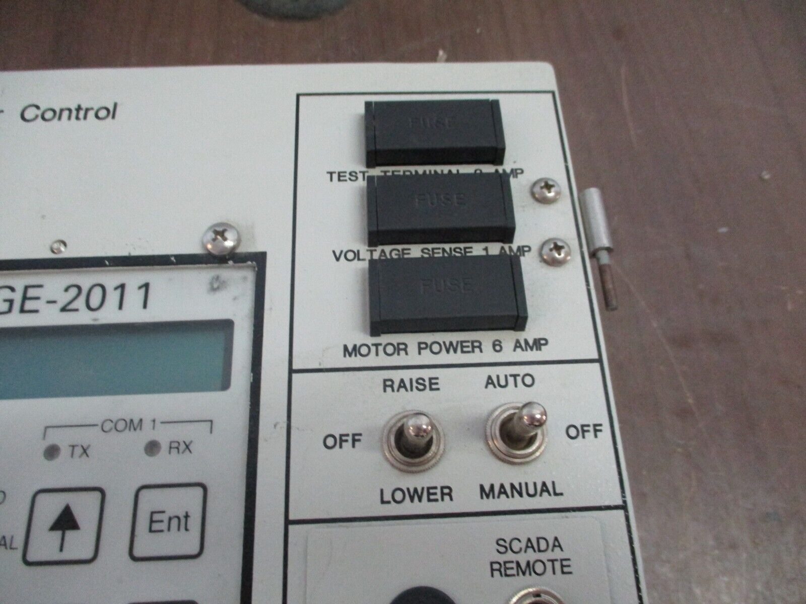 GE GE-2011 Voltage Regulator Control GE-2011C-6SL S/W: D-0146V08.10.07 Used