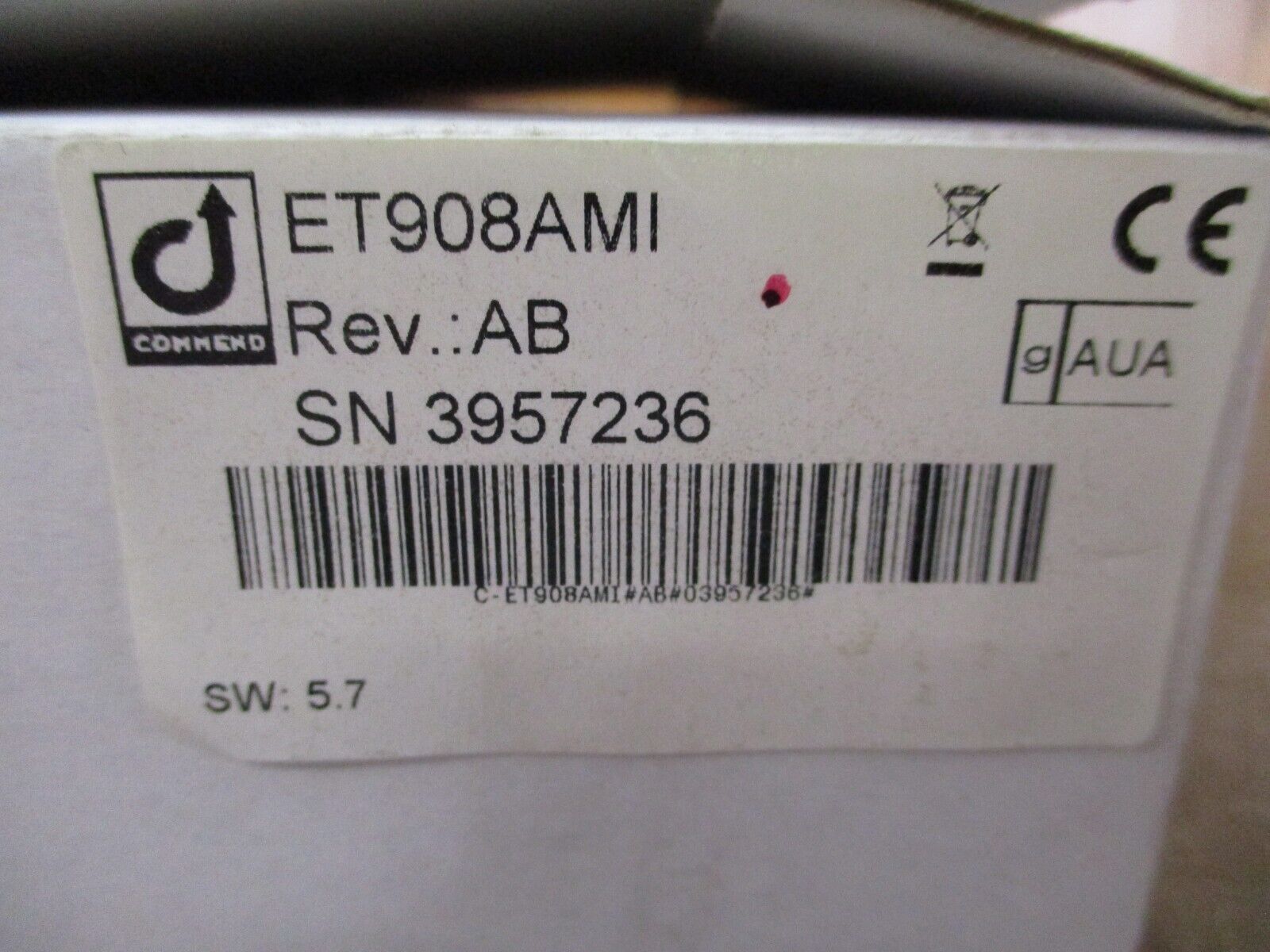 Commend IP-Intercom Module ET908AMI Rev. AB SW: 5.7 New Surplus