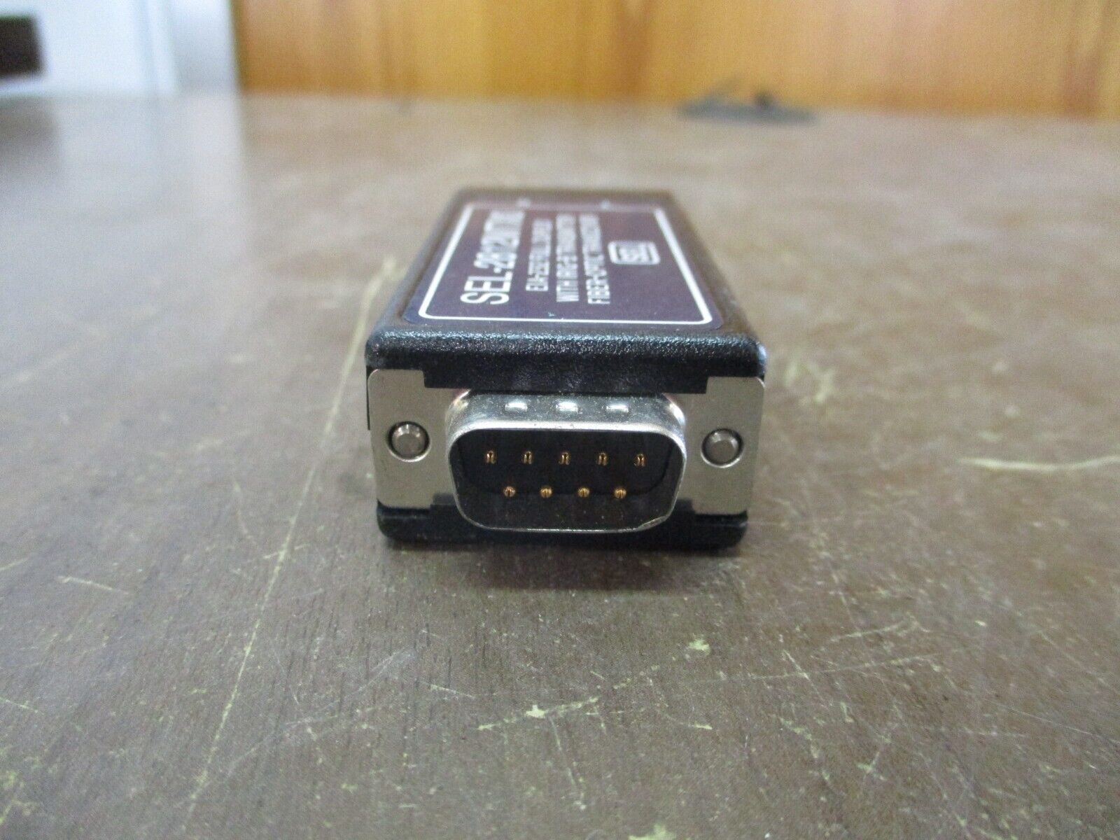 SEL Fiber-Optic Transceiver SEL-2812MTX0 EIA-232 Full Duplex Used