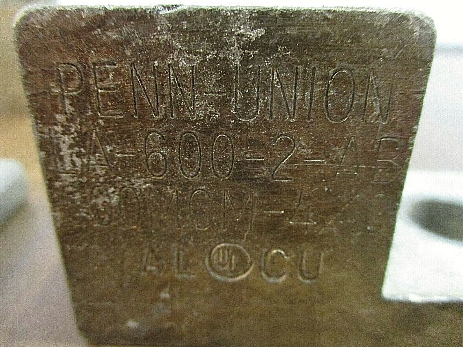 Penn-Union Mechanical Lug LA-600-2-AB 600MCM-4/0 *Lot of 3* Used