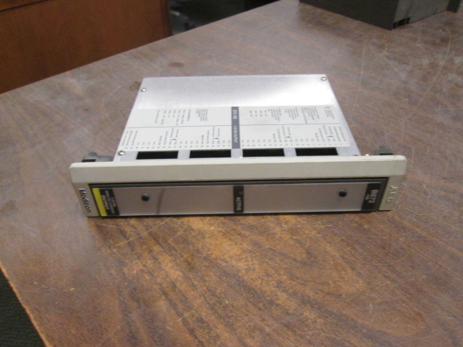 Modicon Analog Output Module AS-B872-100 Rev. J 4-20mA 4ch Used
