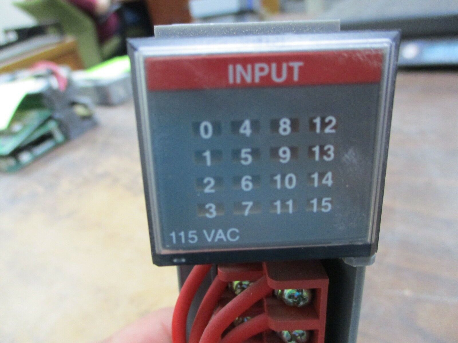 Allen-Bradley SLC500 Input Module 1746-IA16 85-132VAC 50/60Hz Ser. D Used