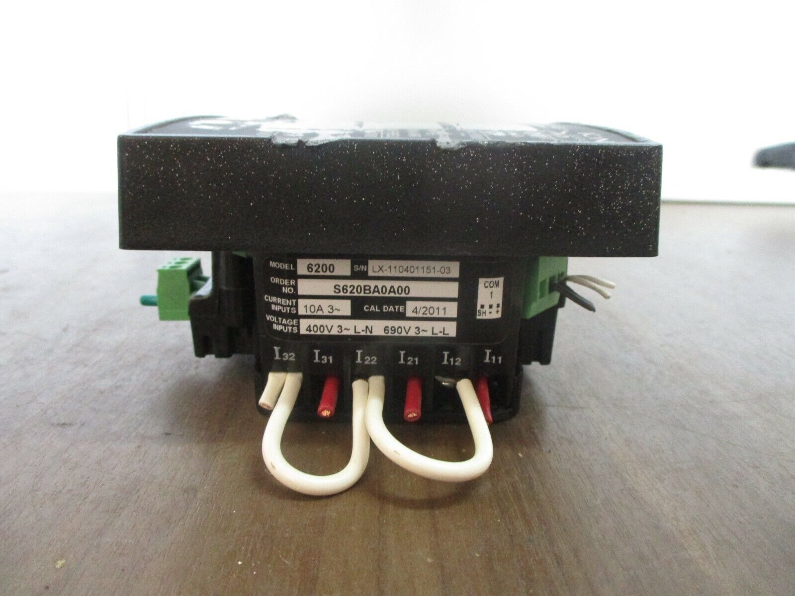 Square D PowerLogic ION 6200 Power Meter S620BA0A00 *Scratched / Ruffed Up* Used