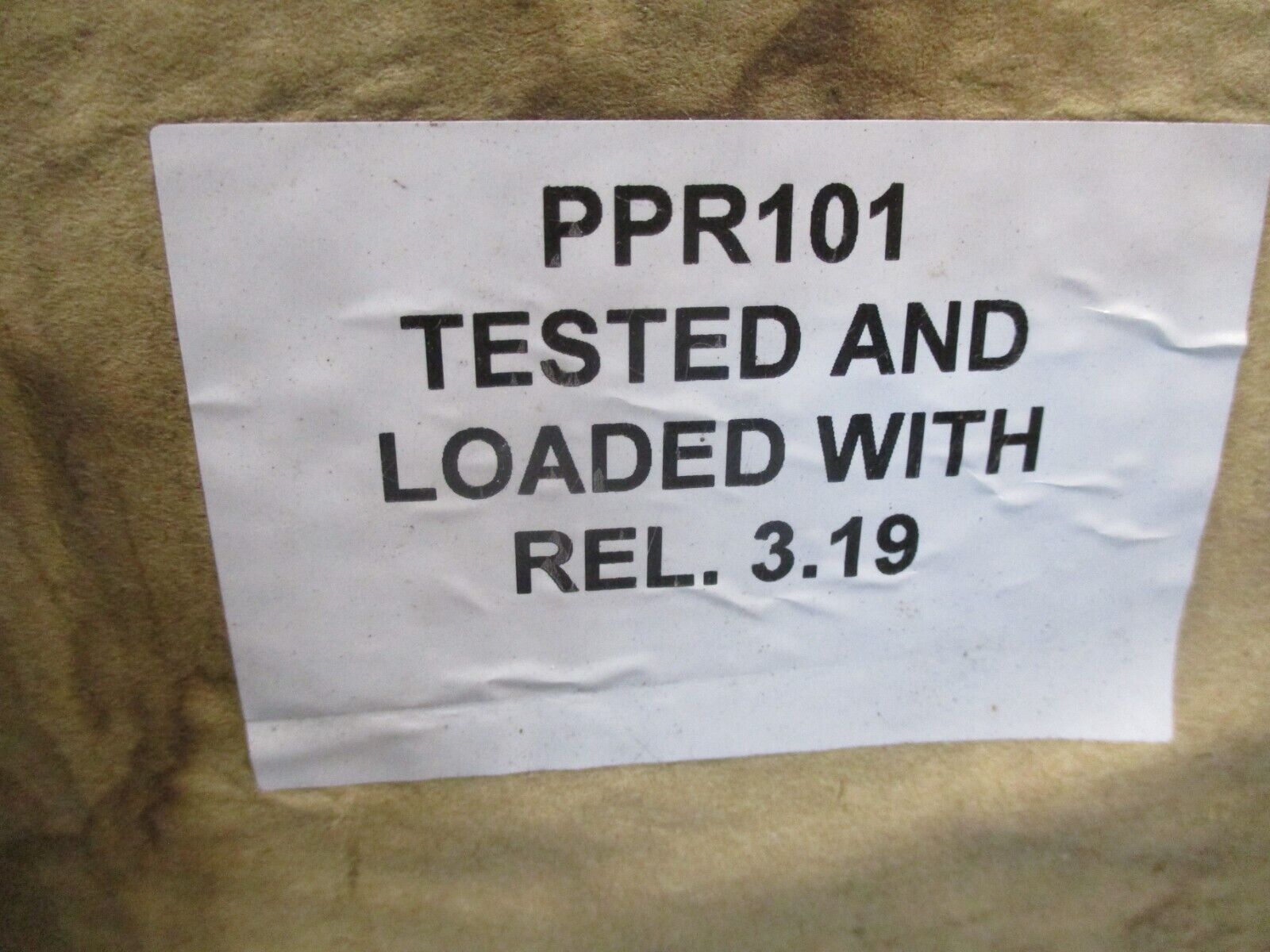 Metso Automation Industrial Computer PPR101 Rel. 3.19 New Surplus