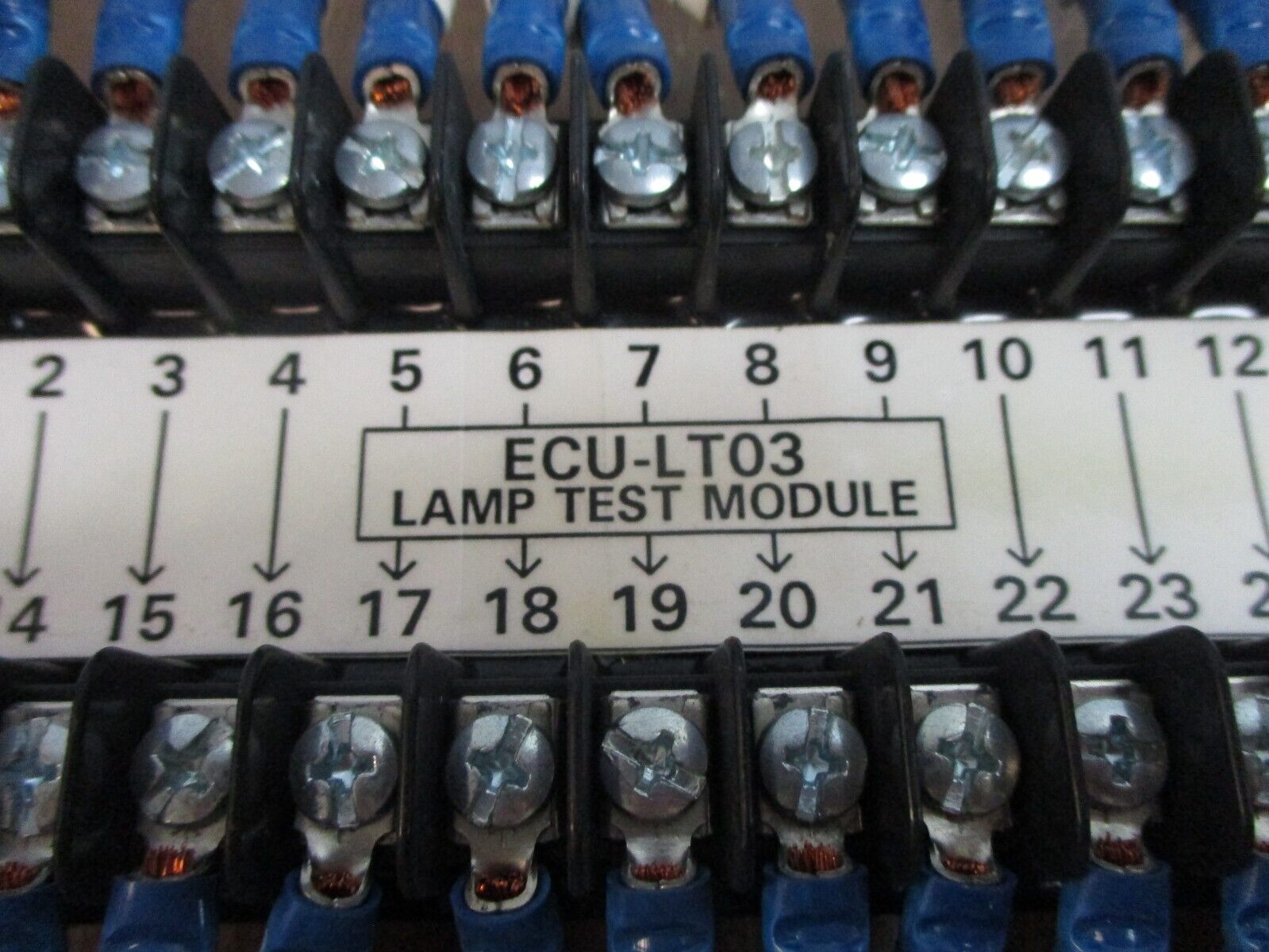 ECU Inc. Lamp Test Module ECU-LT03 *Chipped Corner* Used