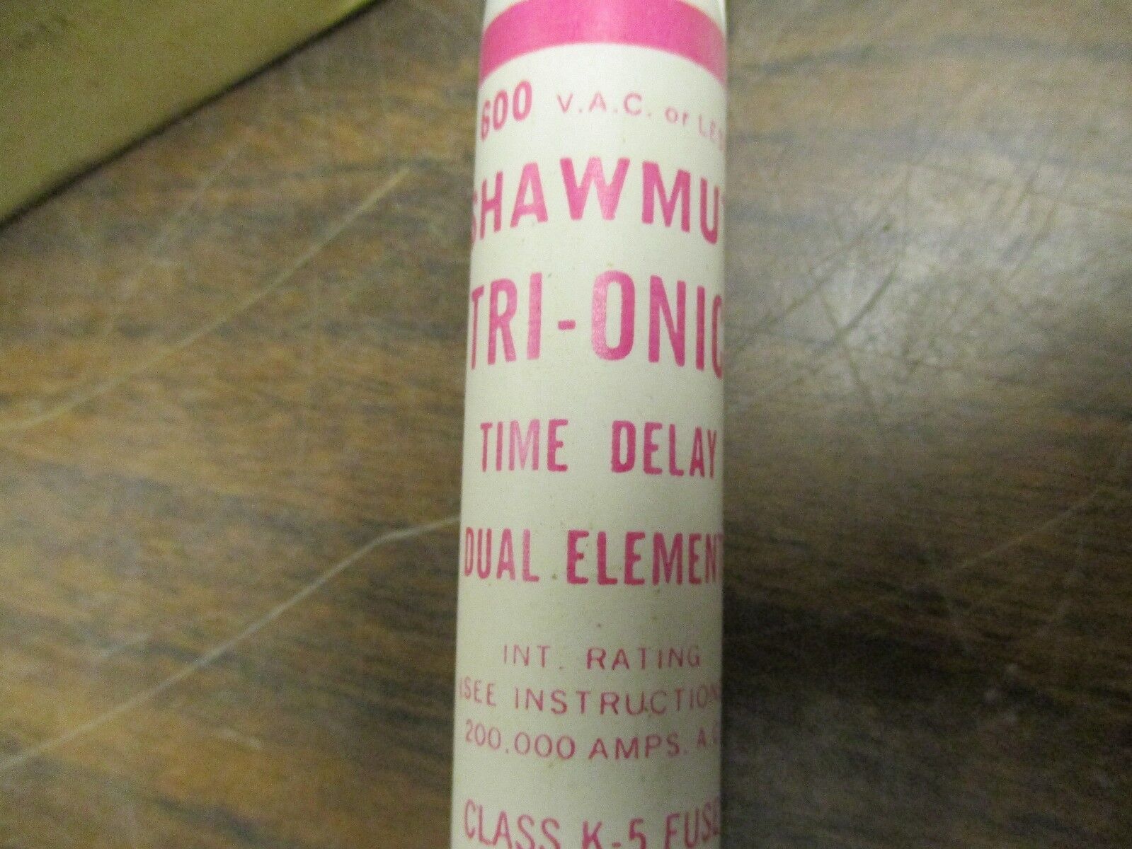 Shawmut Tri-Onic Fuse TRS 6¼ 600V 6¼A *Box of 9* New Surplus