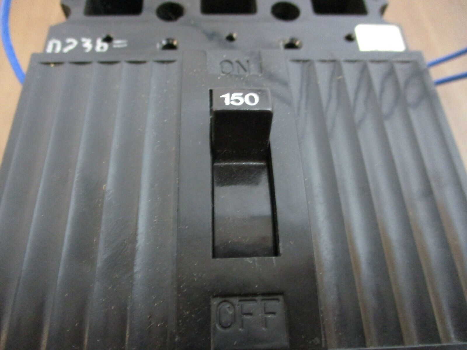 GE TED Circuit Breaker TED136YT150 150A 600V 3P Used