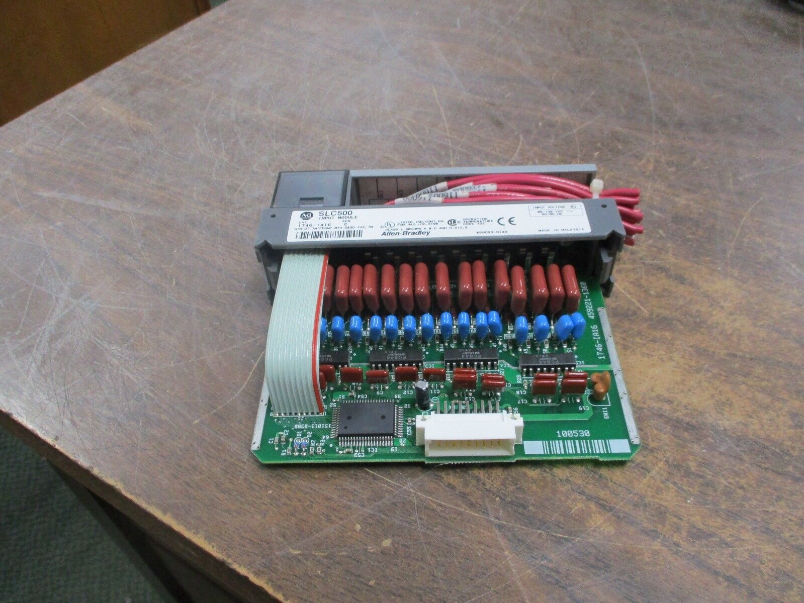 Allen-Bradley SLC500 Input Module 1746-IA16 85-132VAC 50/60Hz Ser. C Used